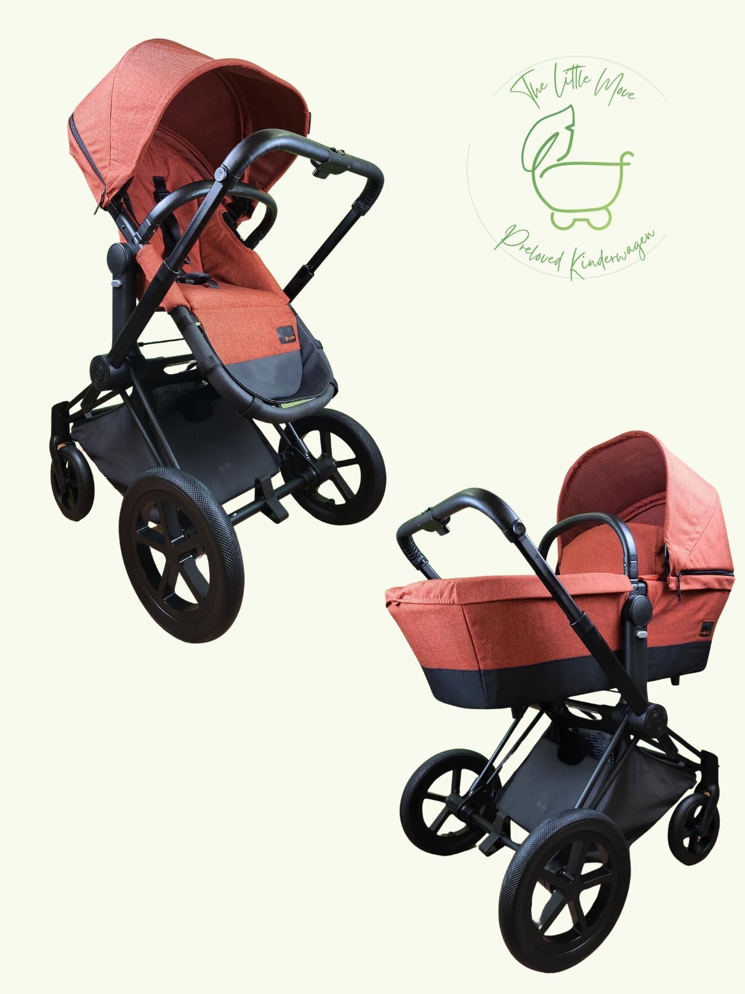 Cybex Priam Kinderwagen mit Sportsitz offers und Babywanne + Garantie