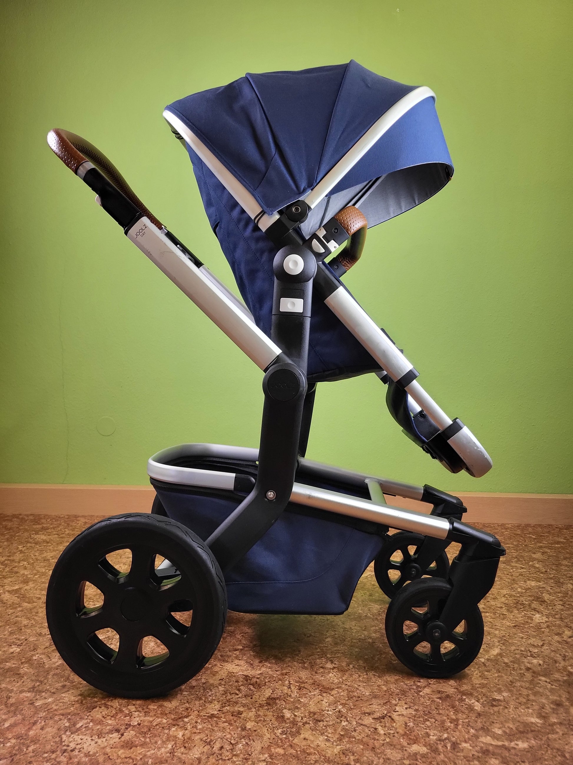 Joolz - Day 3 Earth Parrot Blue Kombikinderwagen Blau / Sehr Gut Kinderwagen