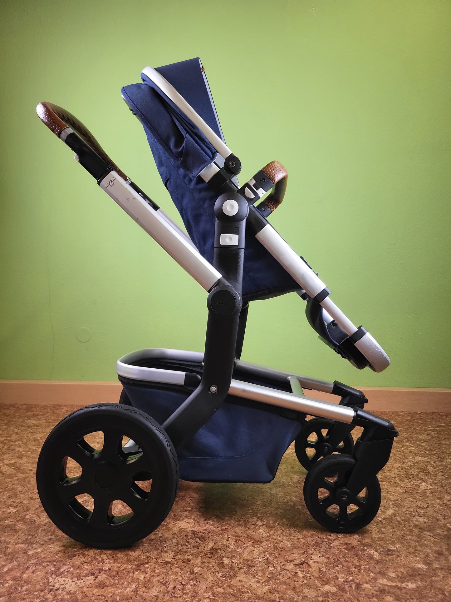 Joolz - Day 3 Earth Parrot Blue Kombikinderwagen Blau / Sehr Gut Kinderwagen 4