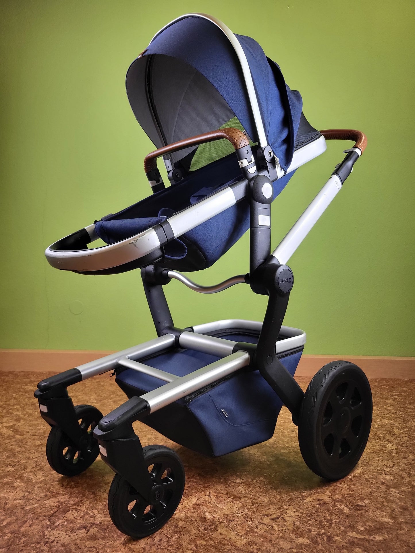 Joolz - Day 3 Earth Parrot Blue Kombikinderwagen Blau / Sehr Gut Kinderwagen 8