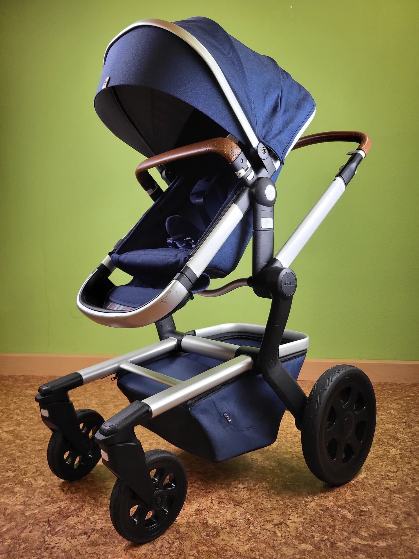 Joolz - Day 3 Earth Parrot Blue Kombikinderwagen Blau / Sehr Gut Kinderwagen 9