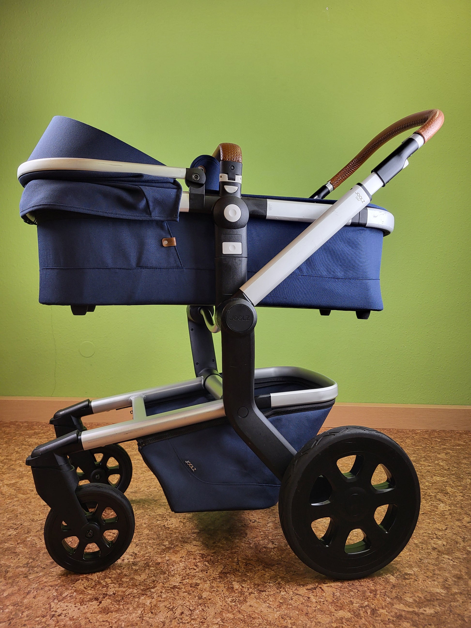 Joolz - Day 3 Earth Parrot Blue Kombikinderwagen Blau / Sehr Gut Kinderwagen 23