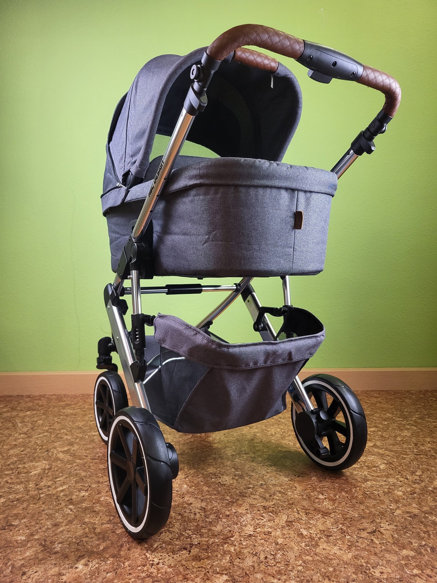 Abc Design - Salsa 4 Air Diamond Edition Kombikinderwagen Grau / Sehr Gut Kinderwagen 19