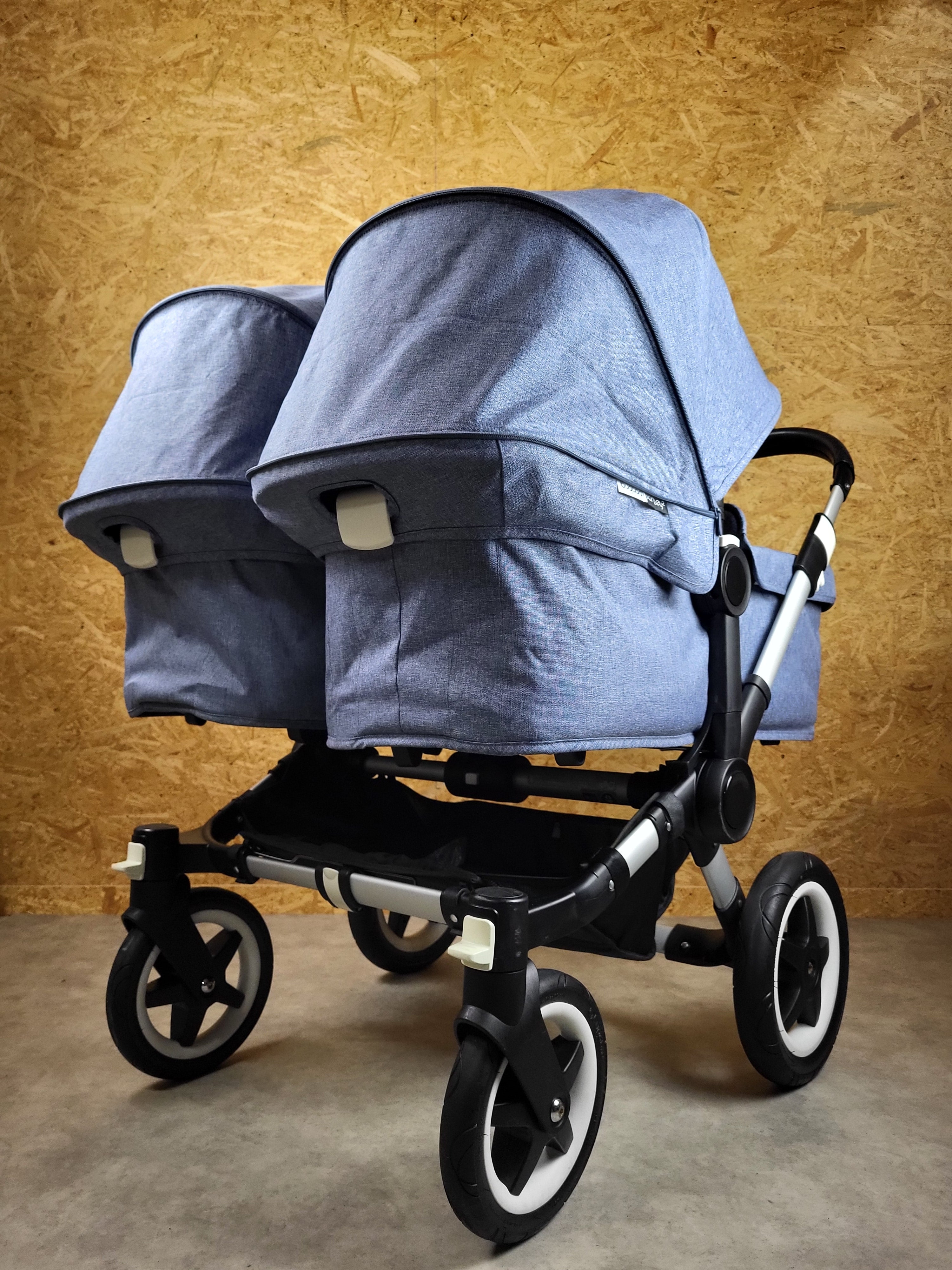 Bugaboo Donkey factory 2 Twin Geschwisterwagen Zwillingswagen - viel dazu