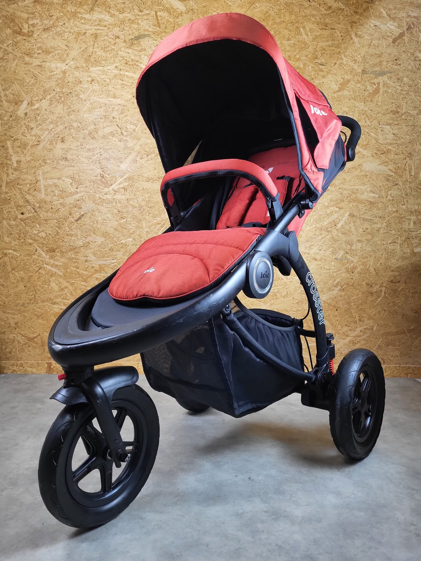 Joie Crosster - Buggy Rot / Gut Kinderwagen 9