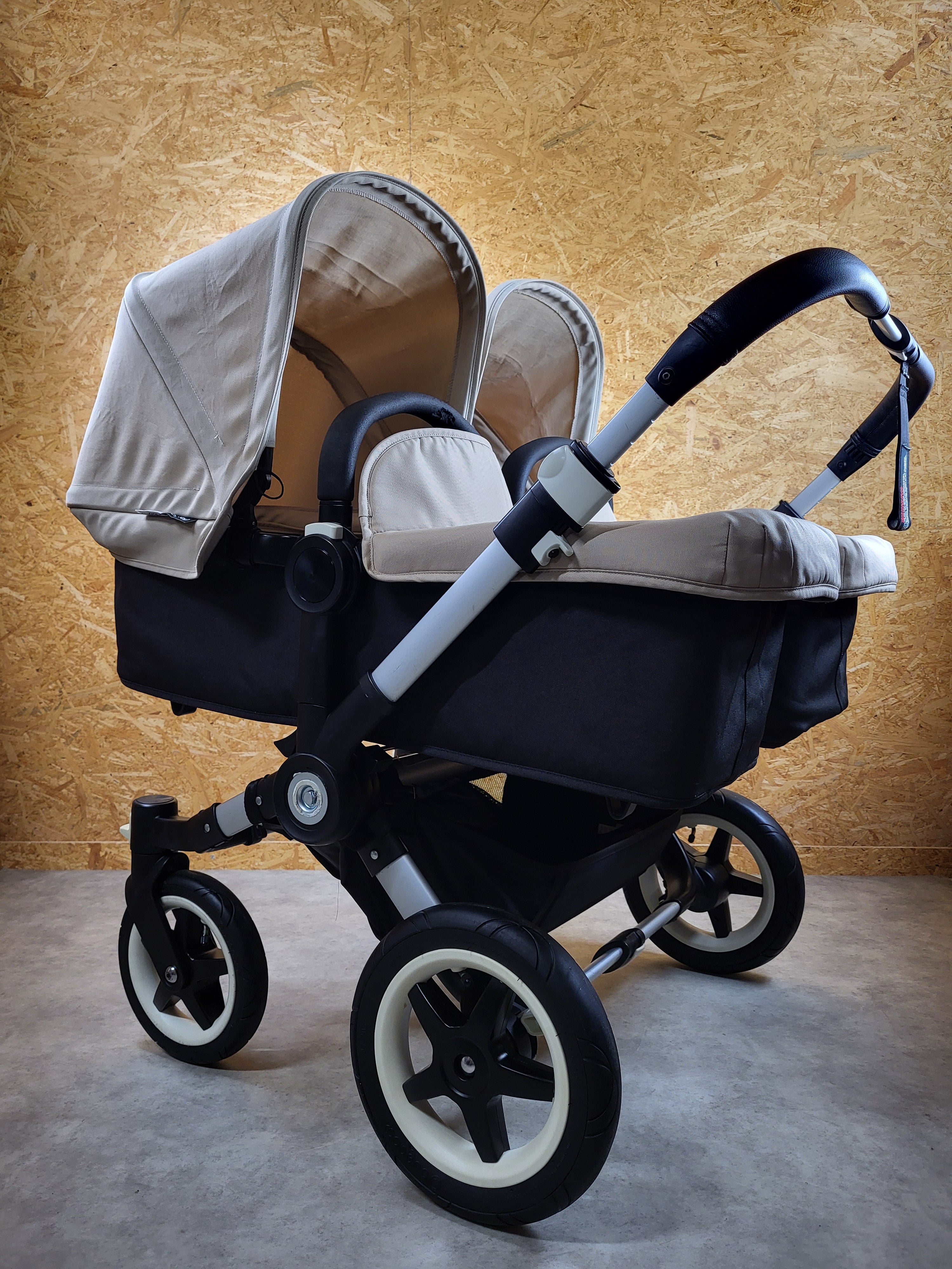 Bugaboo top donkey 2 twin, Zwillingslinderwagen mit allen Extras