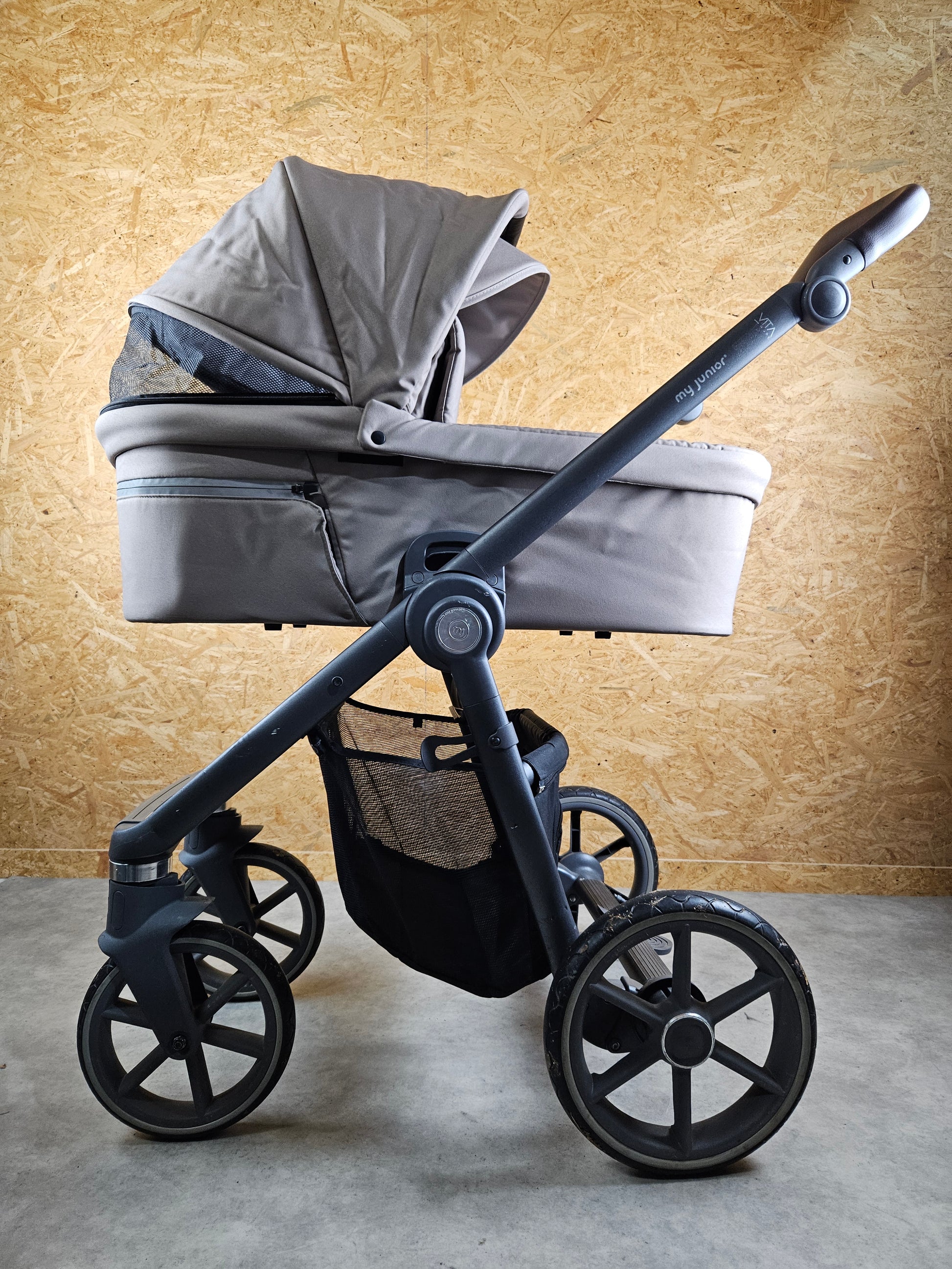 My Junior Vita Hope - Kombikinderwagen (sportsitz und Liegewanne) - Beige in Gutem Zustand Kinderwagen 10