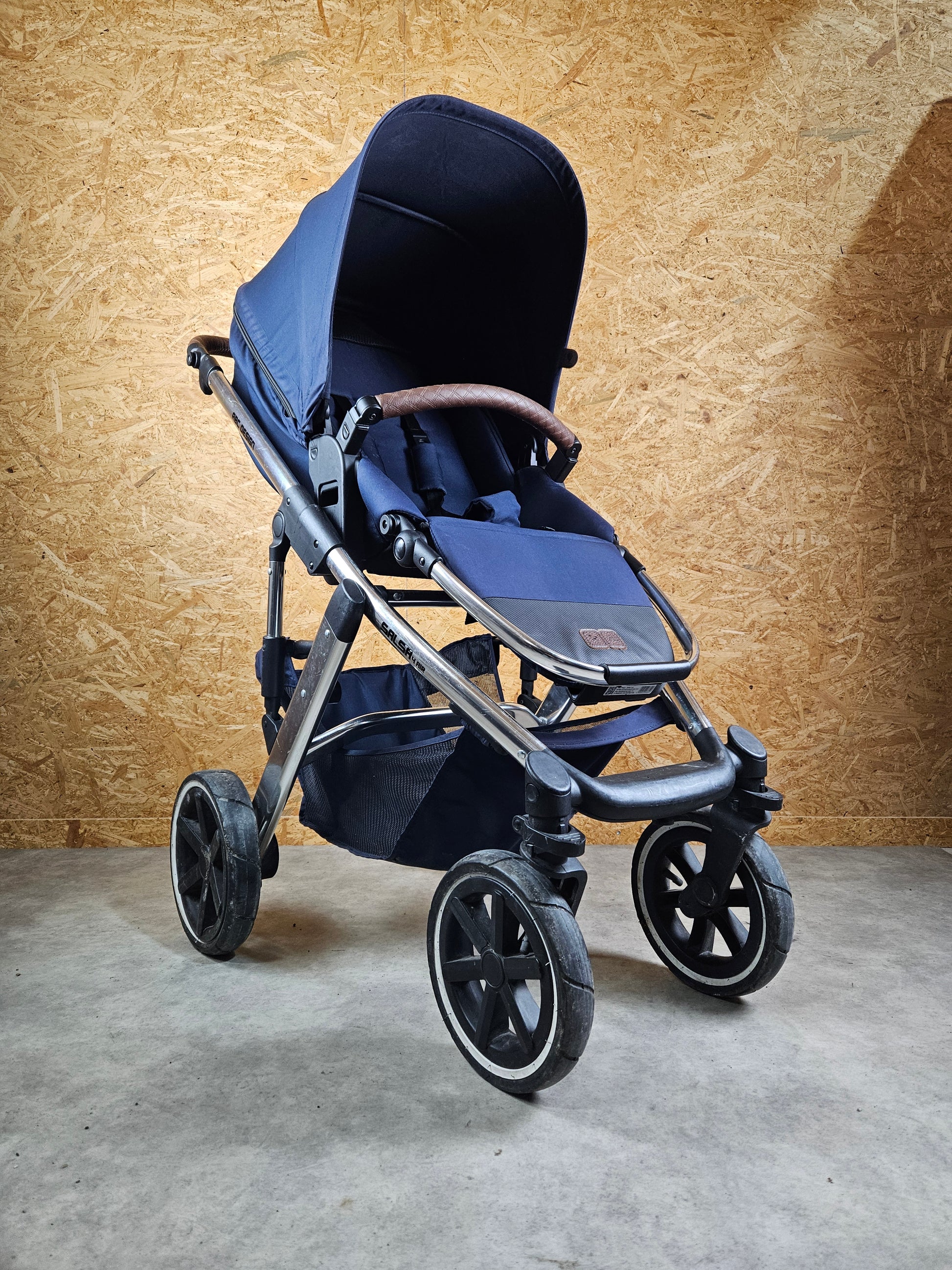 Abc Design - Salsa 4 Air Diamond Edition Kombikinderwagen (sportsitz und Babywanne) - Blau in Gutem Zustand Kinderwagen