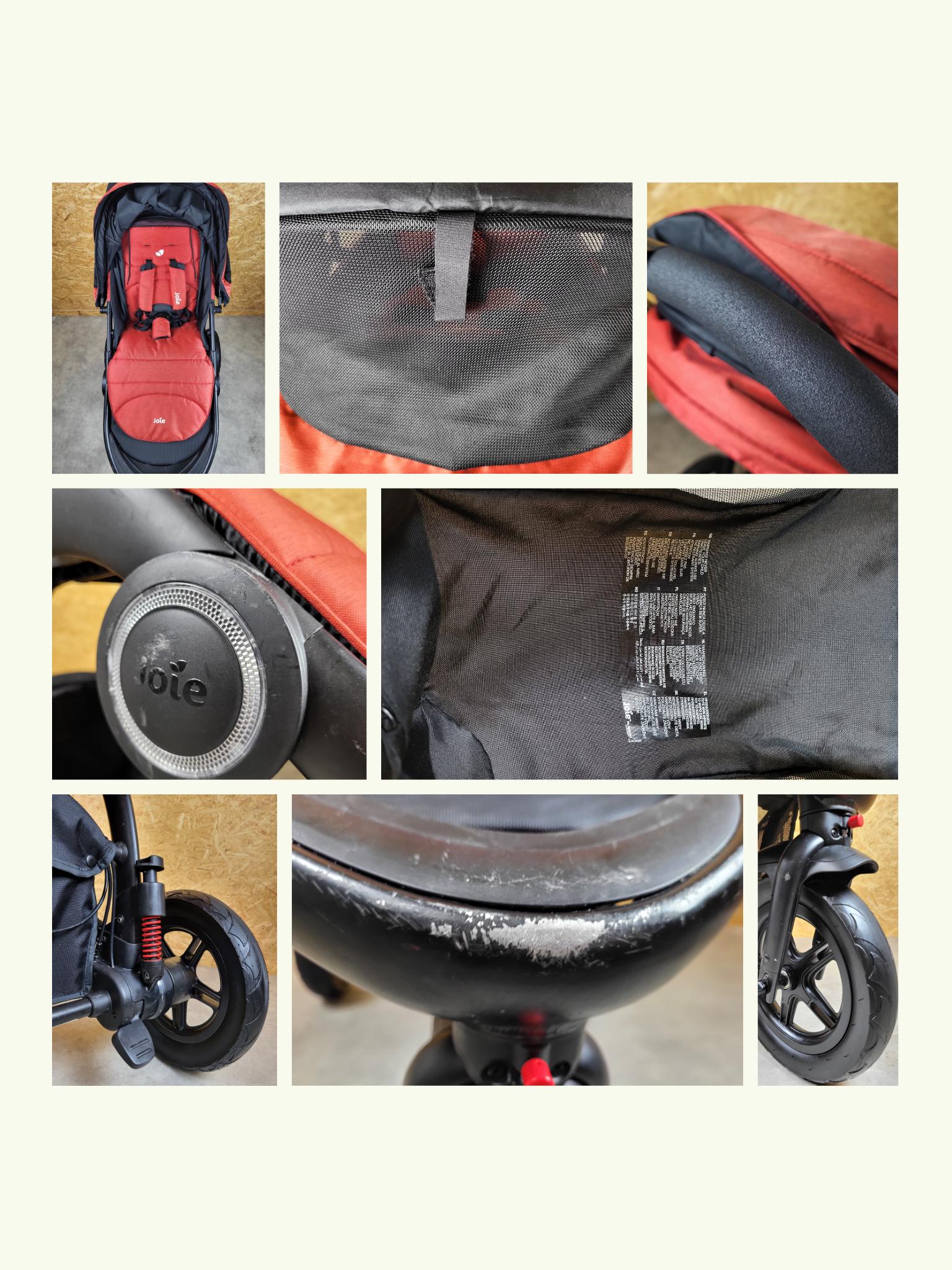 Joie Crosster - Buggy Rot / Gut Kinderwagen 14