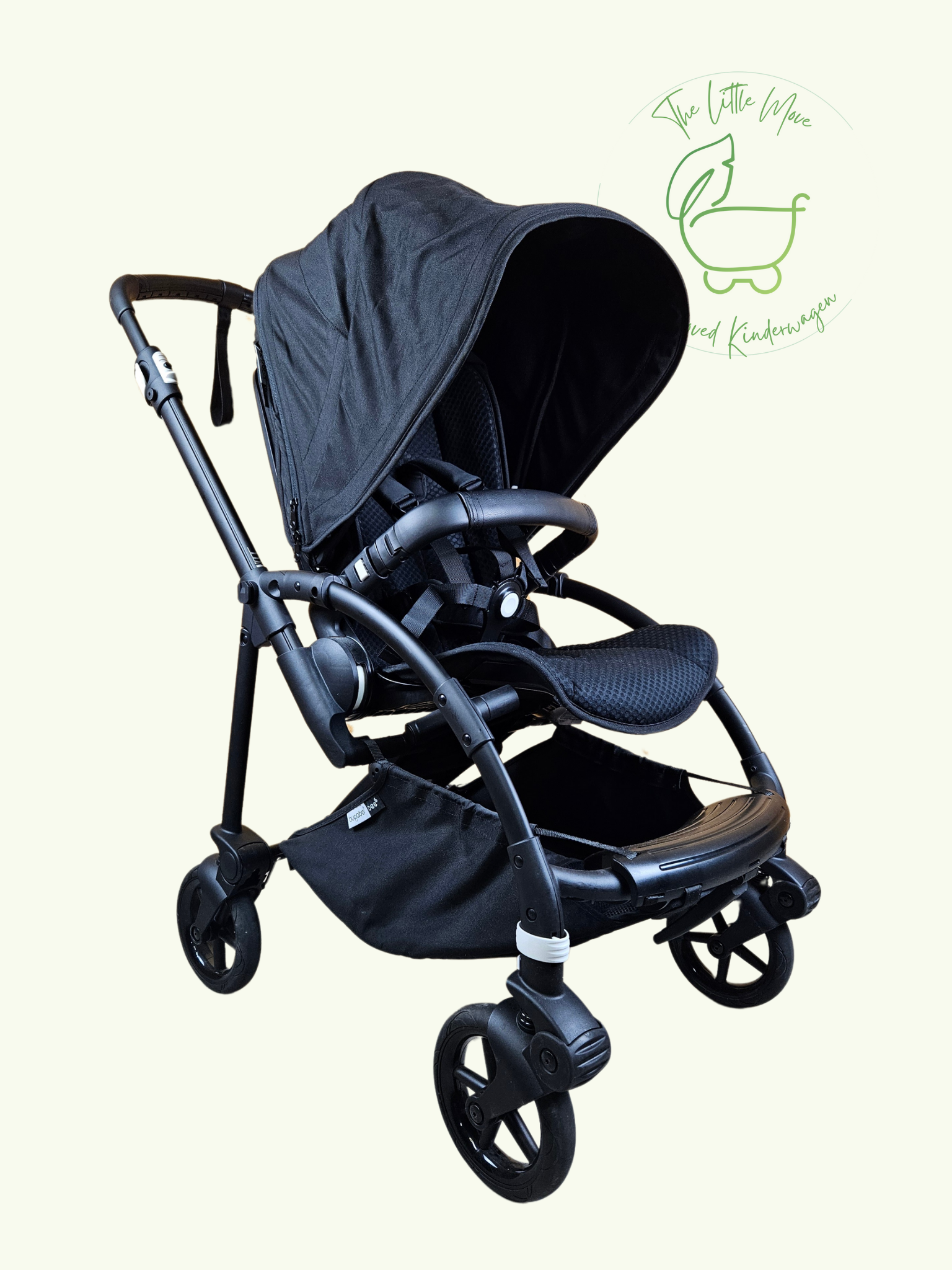 Bugaboo Bee 6 - Schwarz in sehr Gutem Zustand Kinderwagen 1