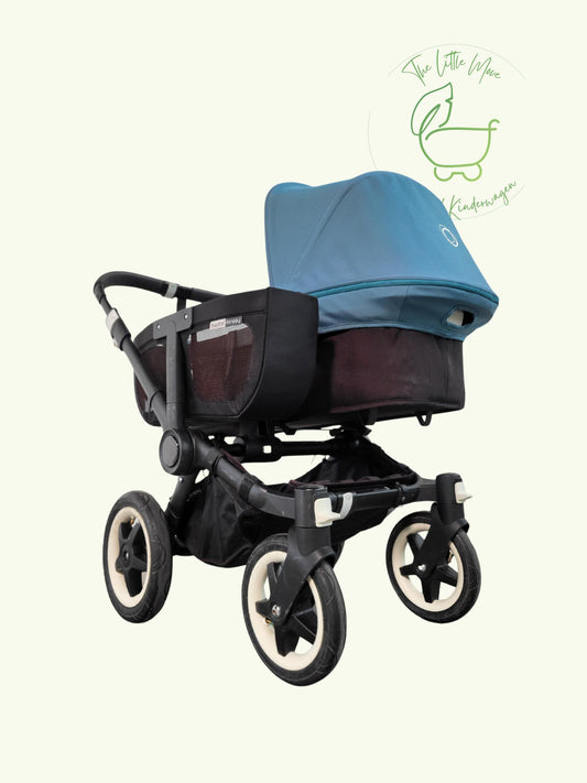 Bugaboo - Donkey (1 Liegewanne) Inkl. Seitliche Gepäcktasche Blau / Gut Kinderwagen 1