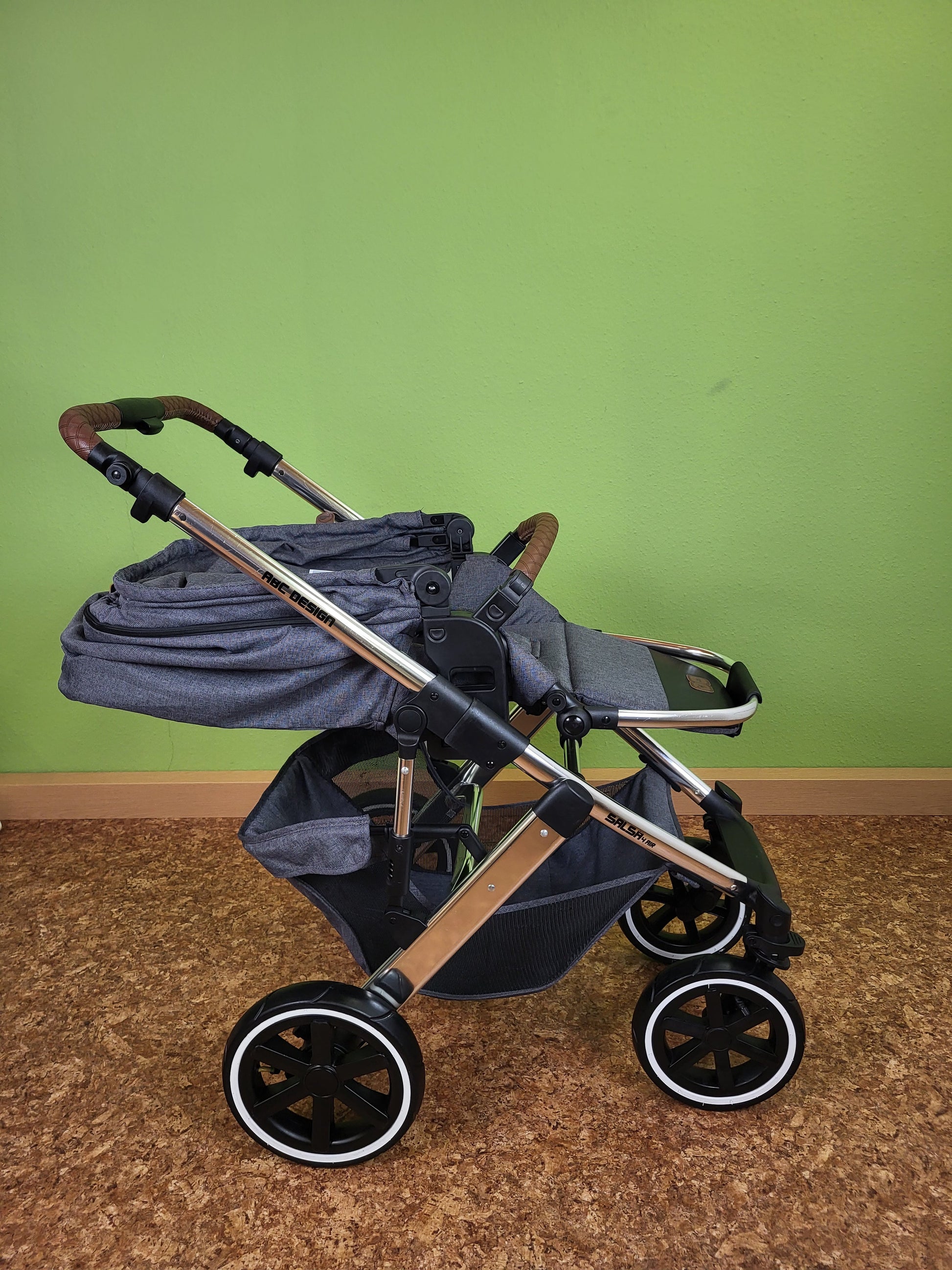 Abc Design - Salsa 4 Diamond Edition Kombikinderwagen Kinderwagen Gebraucht Einfach Besser! 11