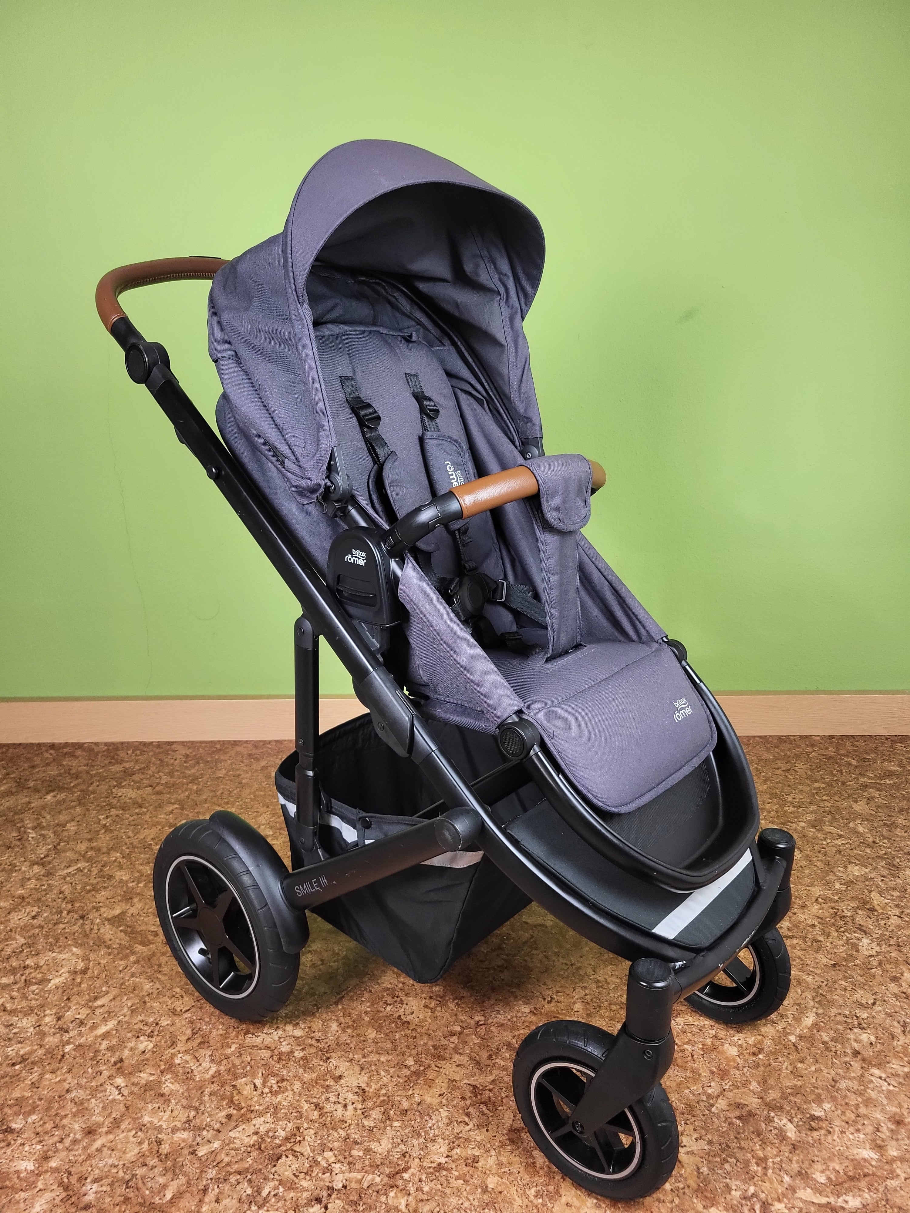 Top! Römer Brio Britax Go Big grau newest Kinderwagen Buggy, Smile ||| 3