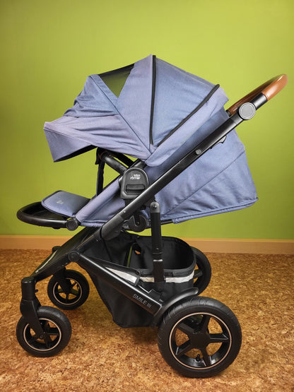 Britax Römer - Duo Smile Iii Grau Kombikinderwagen Kinderwagen Gebrauchte Einfach Besser! 15