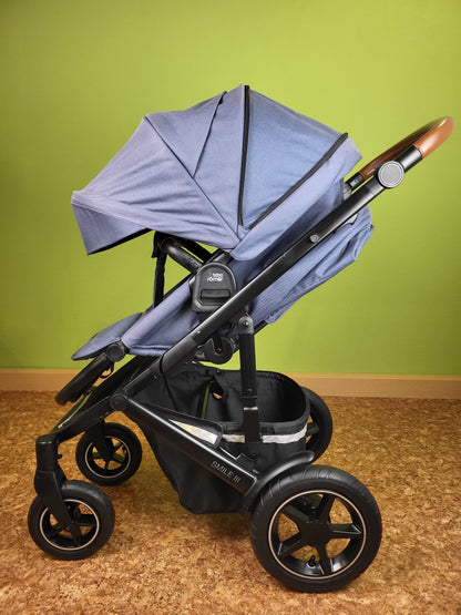 Britax Römer - Duo Smile Iii Grau Kombikinderwagen Kinderwagen Gebrauchte Einfach Besser! 17