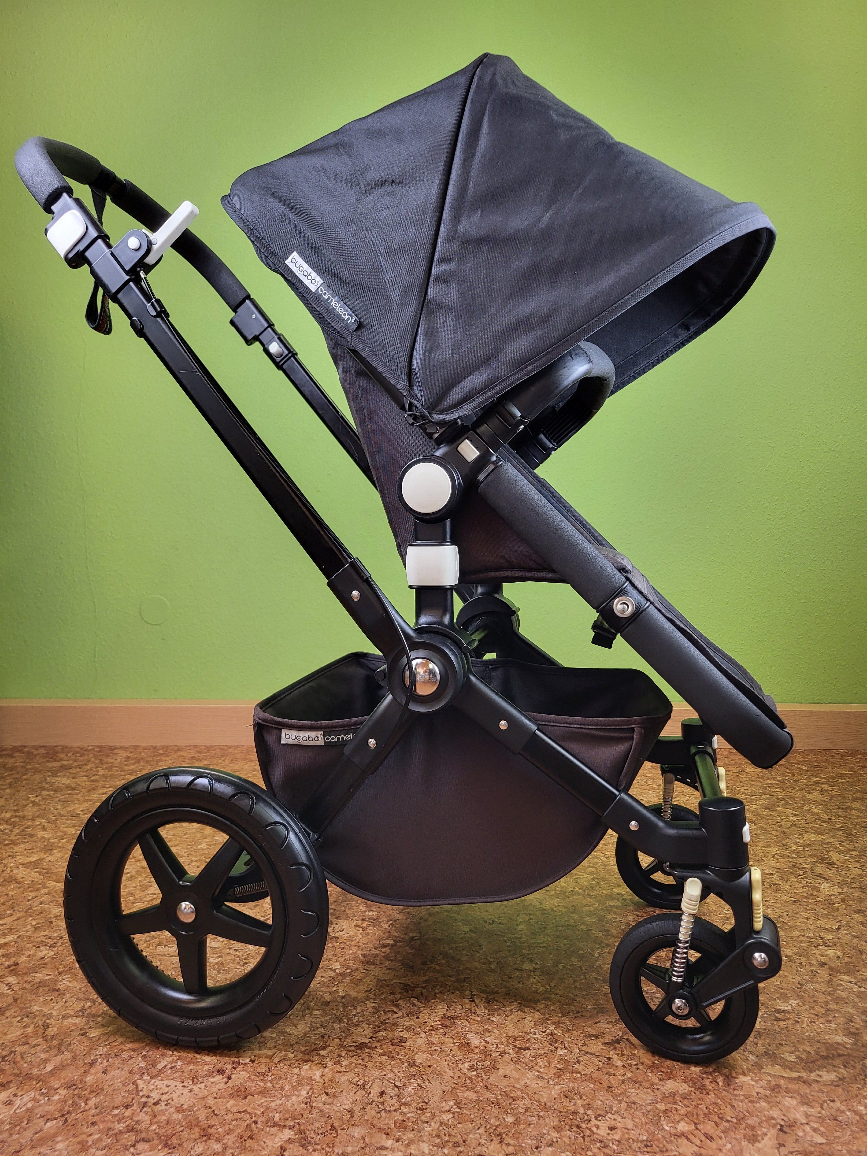 Bugaboo Cameleon 3 Black Kombikinderwagen Liegewanne und Sportsitz The Little Move