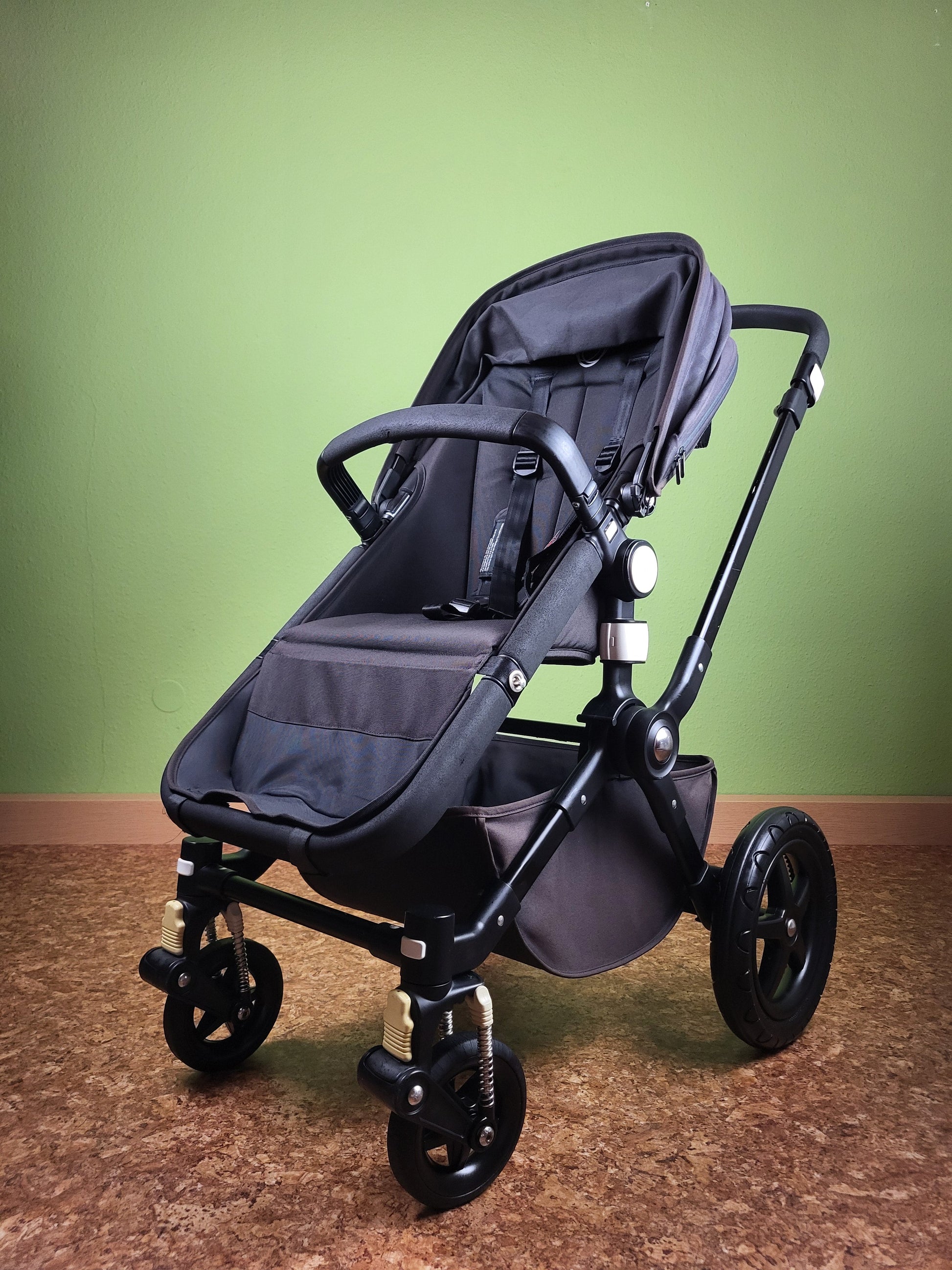 Bugaboo Cameleon 3 - Black Sonderedition Kombikinderwagen (liegewanne Und Sportsitz) Schwarz / Gut 6