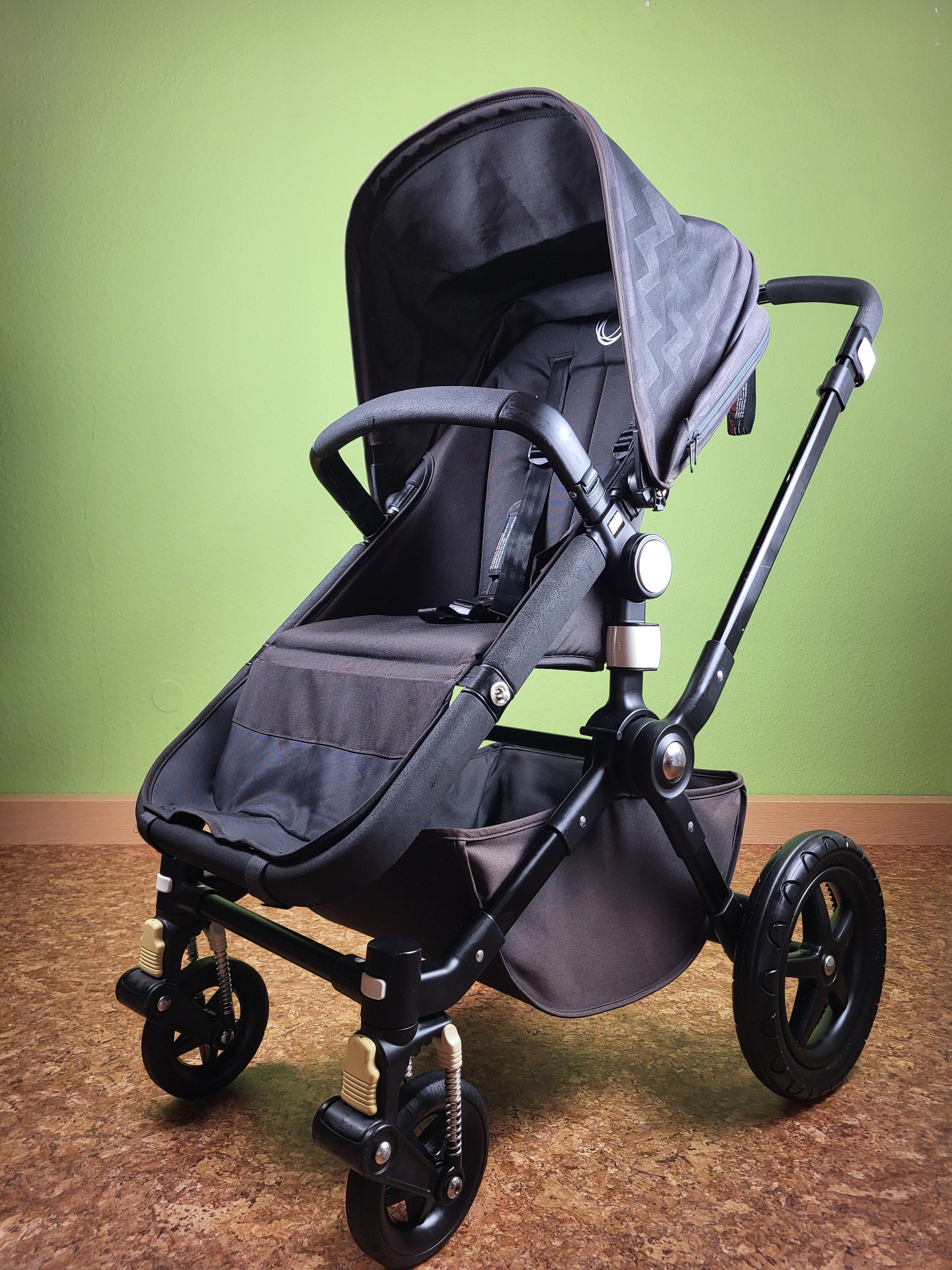 Bugaboo Cameleon 3 - Black Sonderedition Kombikinderwagen (liegewanne Und Sportsitz) Schwarz / Gut 4