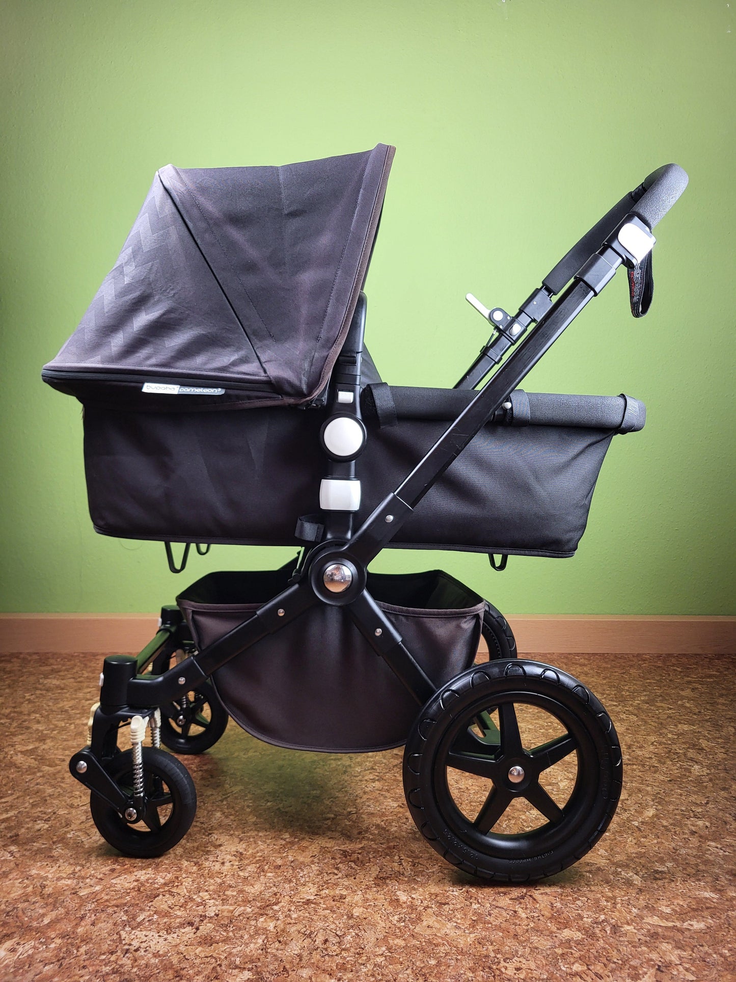 Bugaboo Cameleon 3 - Black Sonderedition Kombikinderwagen (liegewanne Und Sportsitz) Schwarz / Gut 10