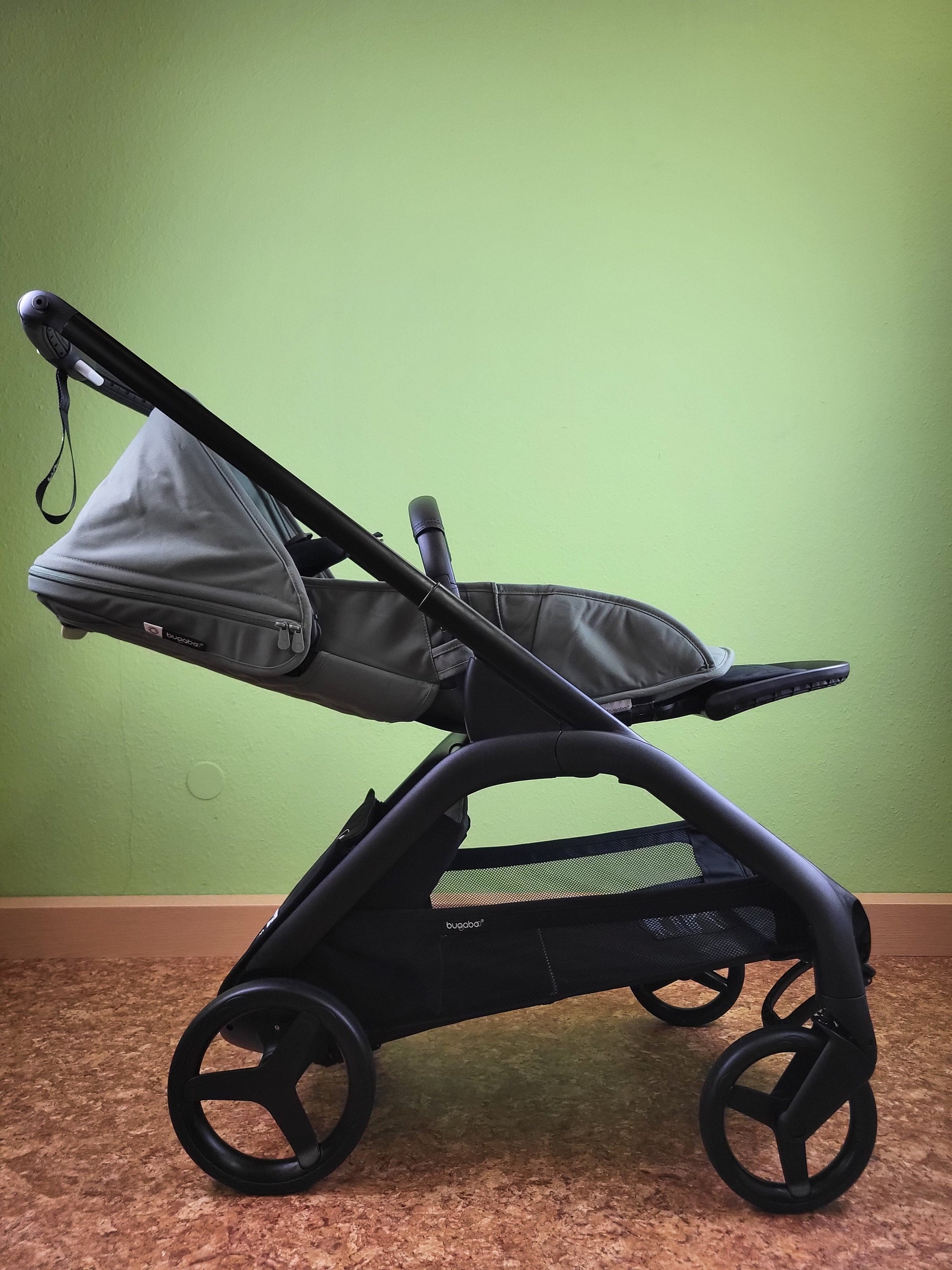 Bugaboo Dragonfly - Olive Green Kombikinderwagen (liegewanne Und Sportsitz) - 2023 Grüne / Sehr Gut Kinderwagen 9