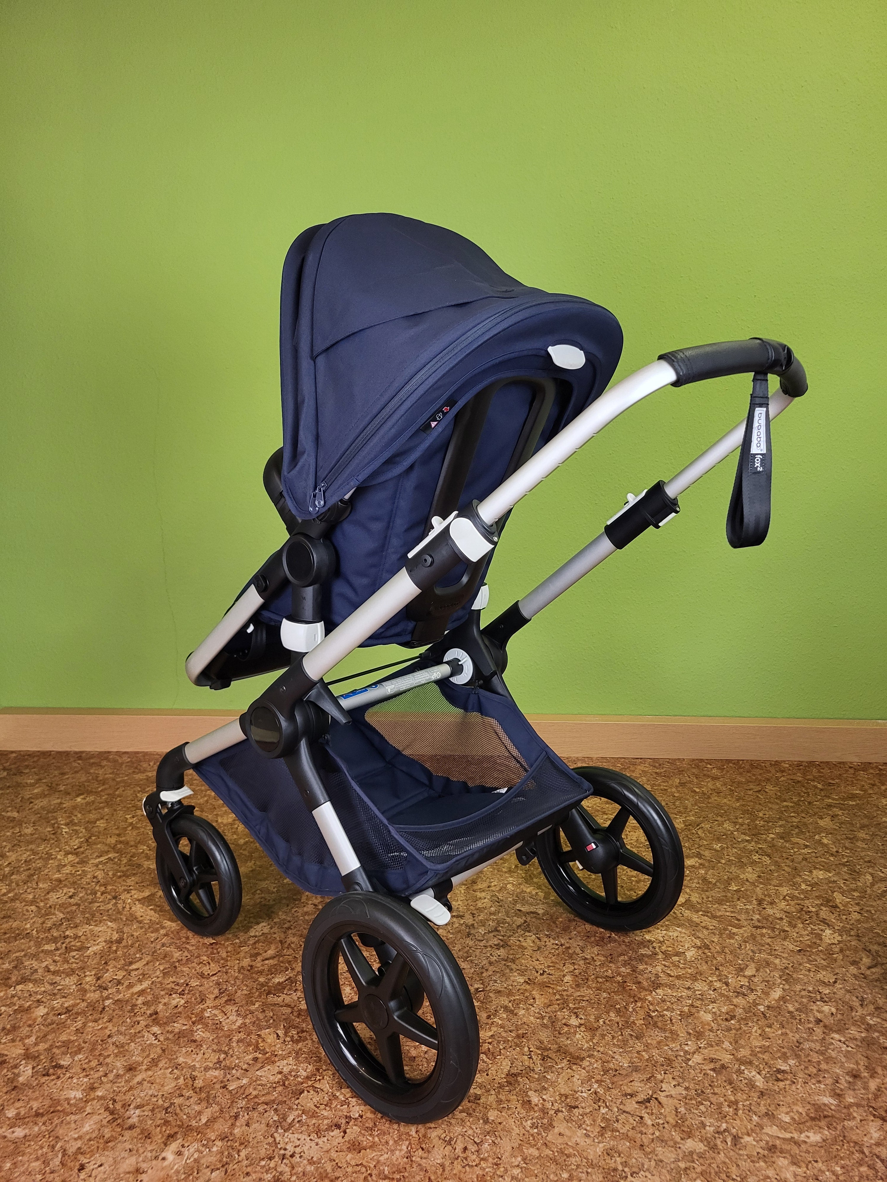 Bugaboo Fox 2 Kinderwagen m. cheapest Sportsitz, Zubehör blau Versand mgl.