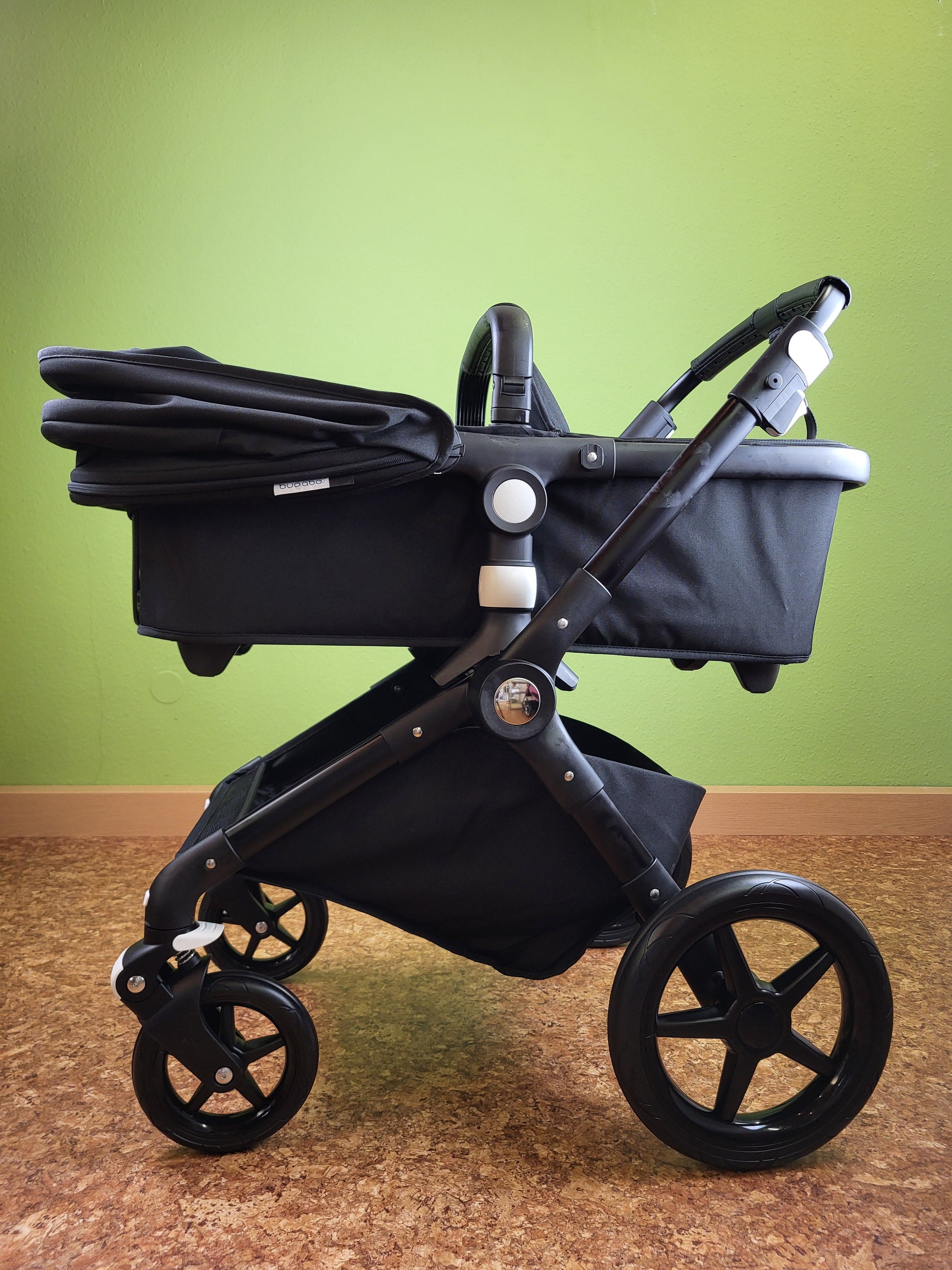 Bugaboo Lynx - All Black Kombikinderwagen (liegewanne Und Sportsitz) - 2023 Schwarz / Sehr Gut Kinderwagen 15