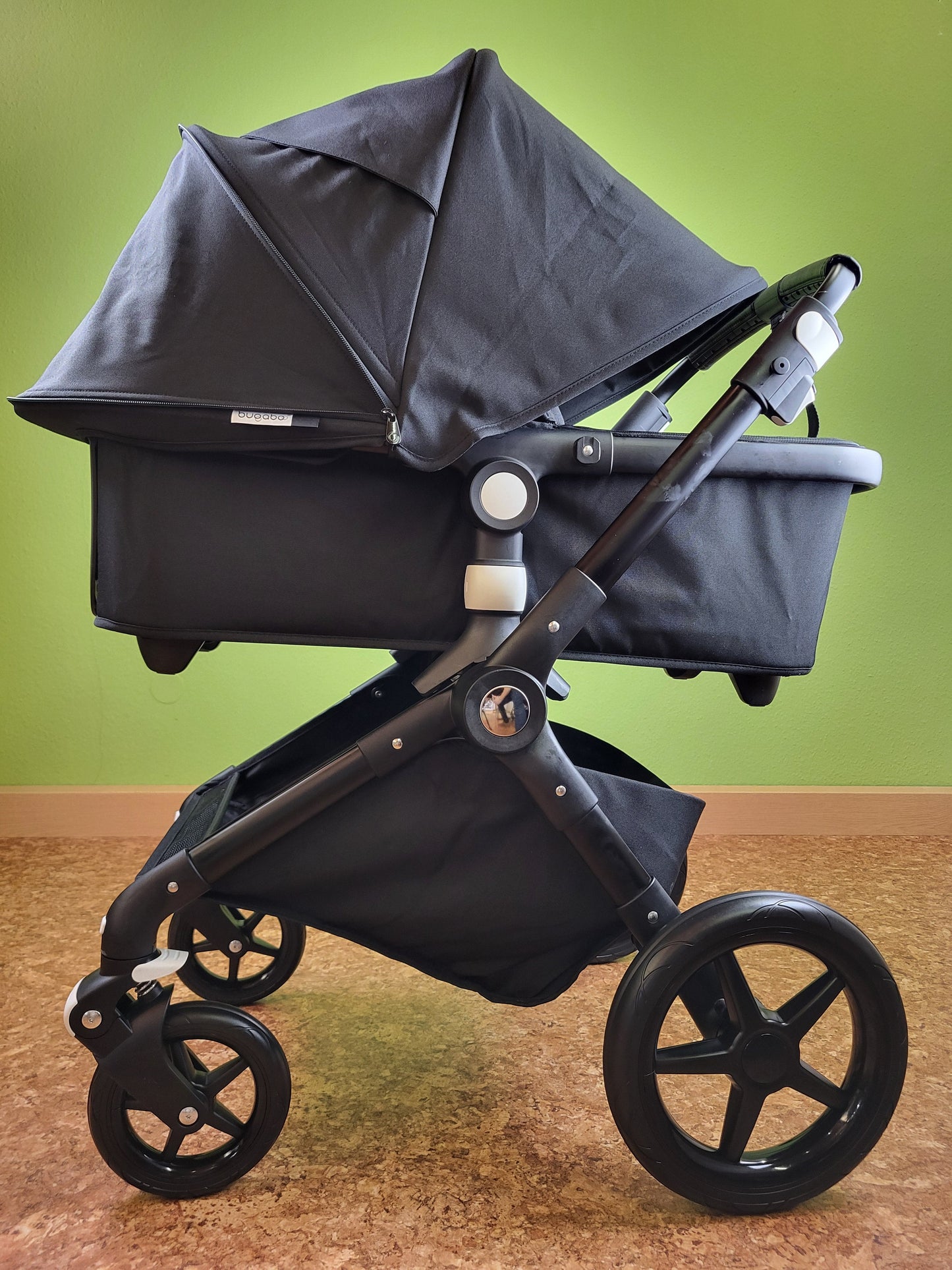 Bugaboo Lynx - All Black Kombikinderwagen (liegewanne Und Sportsitz) - 2023 Schwarz / Sehr Gut Kinderwagen 16