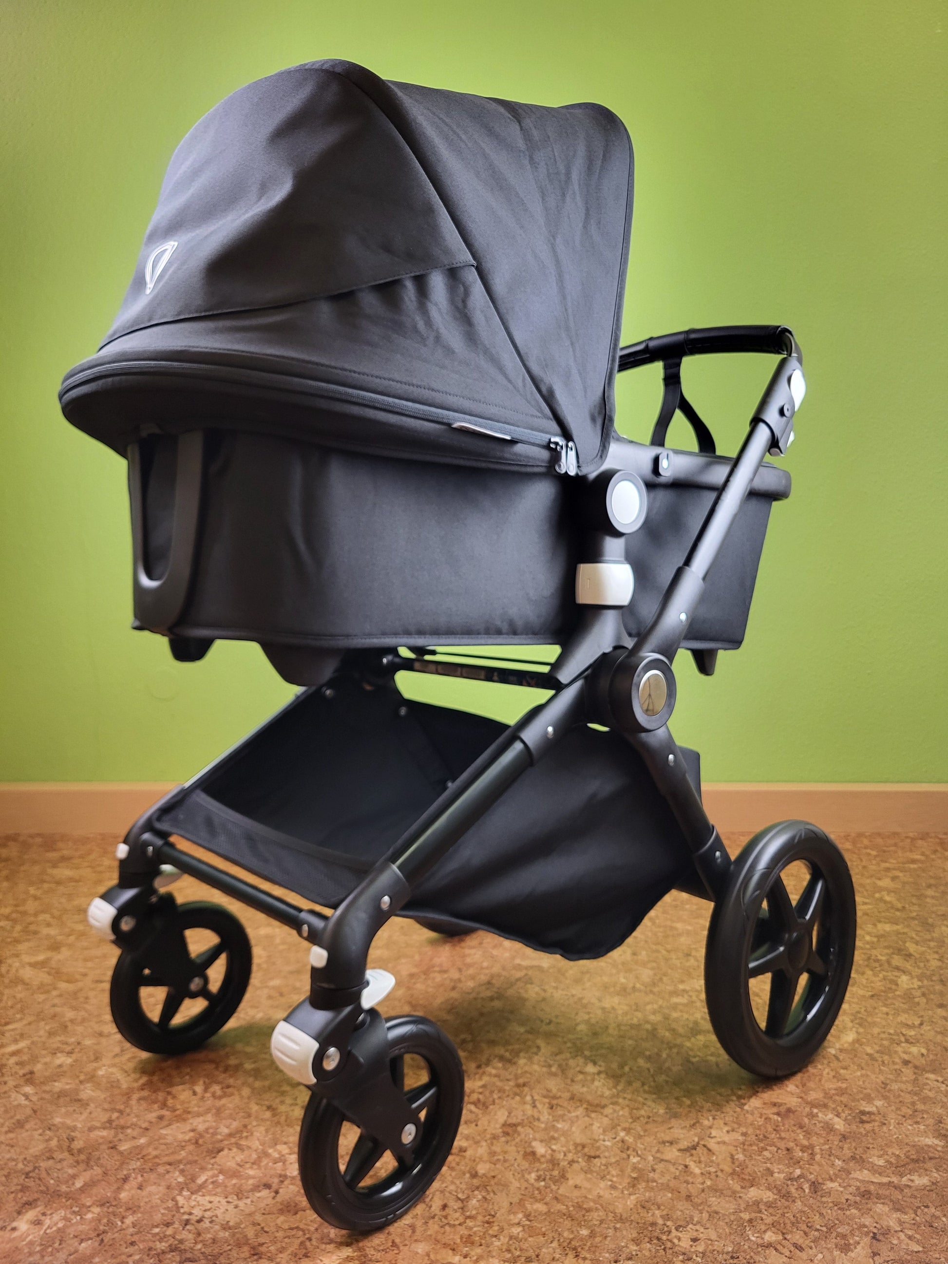 Bugaboo Lynx - All Black Kombikinderwagen (liegewanne Und Sportsitz) - 2023 Schwarz / Sehr Gut Kinderwagen 18