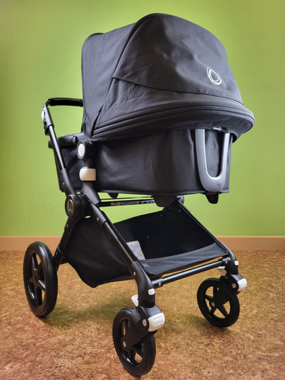 Bugaboo Lynx - All Black Kombikinderwagen (liegewanne Und Sportsitz) - 2023 Schwarz / Sehr Gut Kinderwagen 20