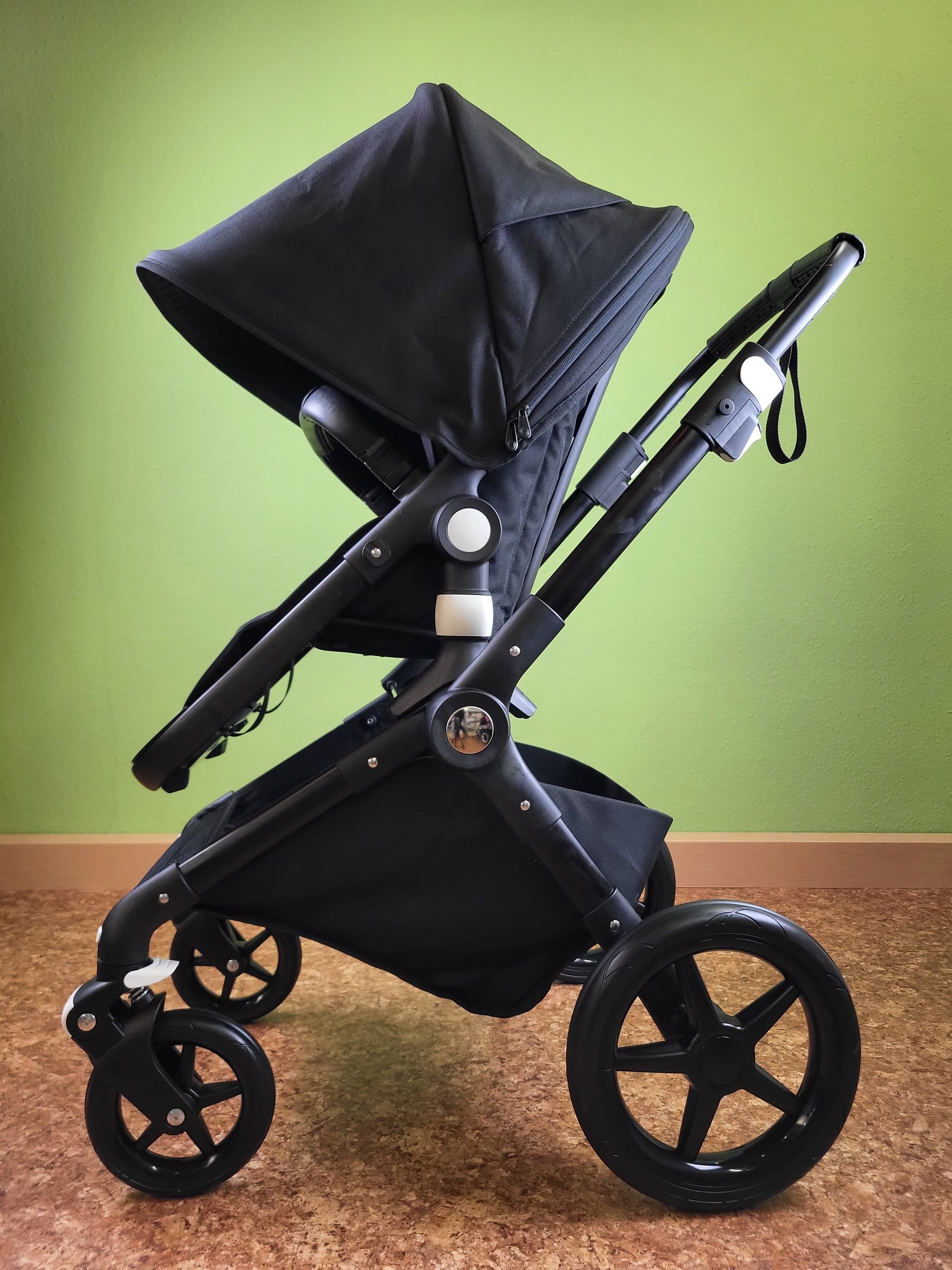 Bugaboo Lynx - All Black Kombikinderwagen (liegewanne Und Sportsitz) - 2023 Schwarz / Sehr Gut Kinderwagen 3