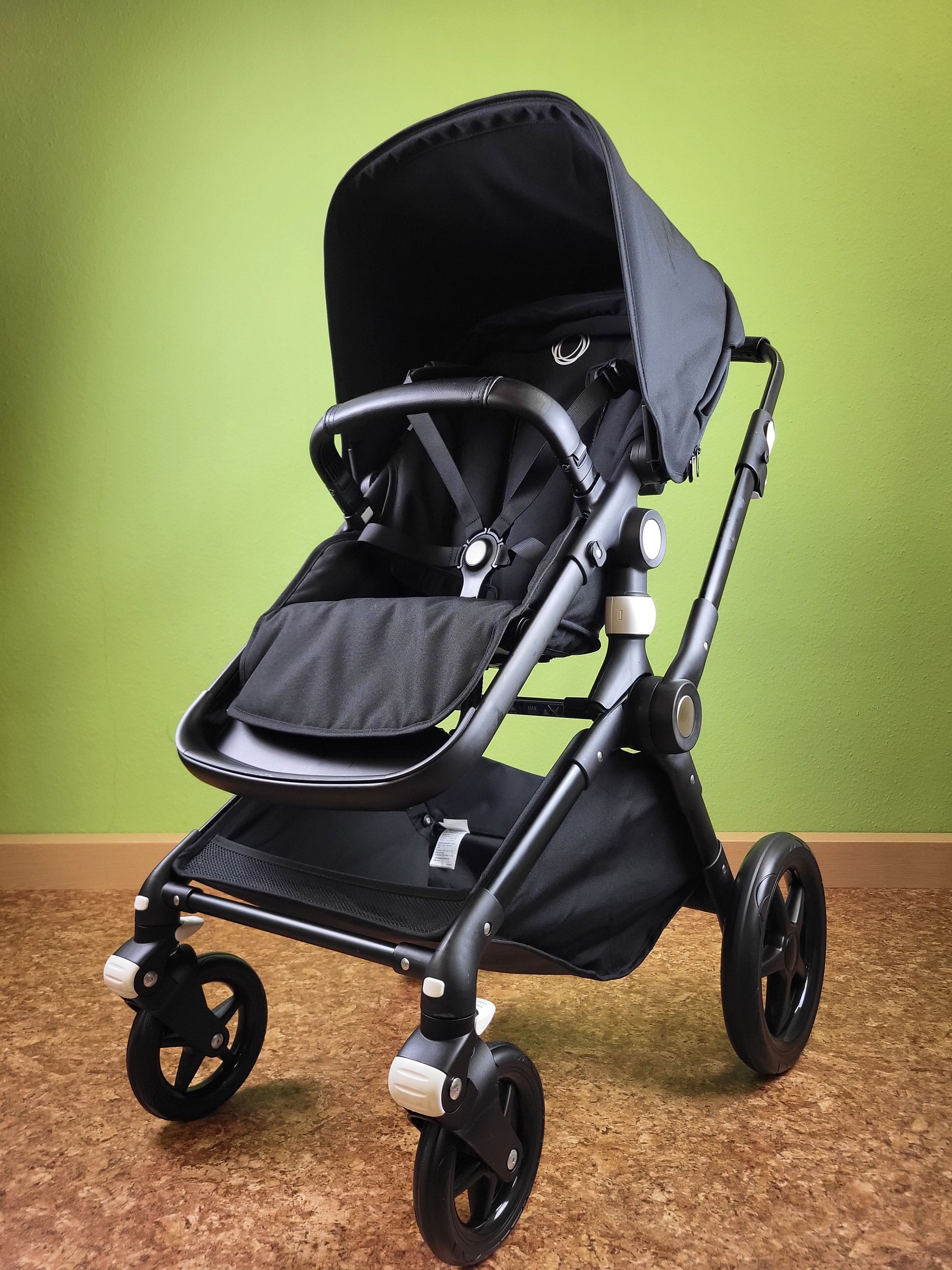 Bugaboo Lynx - All Black Kombikinderwagen (liegewanne Und Sportsitz) - 2023 Schwarz / Sehr Gut Kinderwagen 5