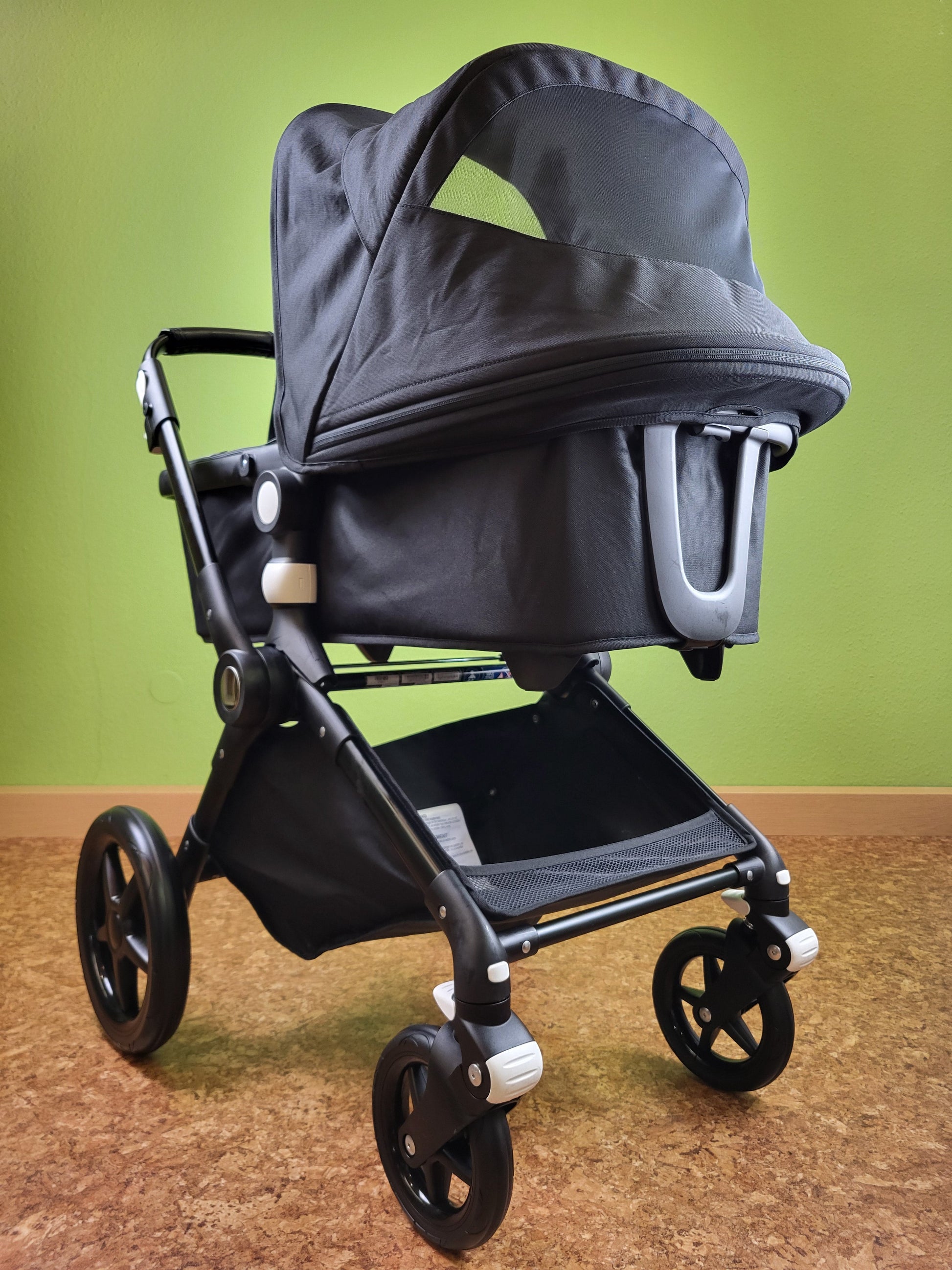 Bugaboo Lynx - All Black Kombikinderwagen (liegewanne Und Sportsitz) - 2023 Schwarz / Sehr Gut Kinderwagen 21