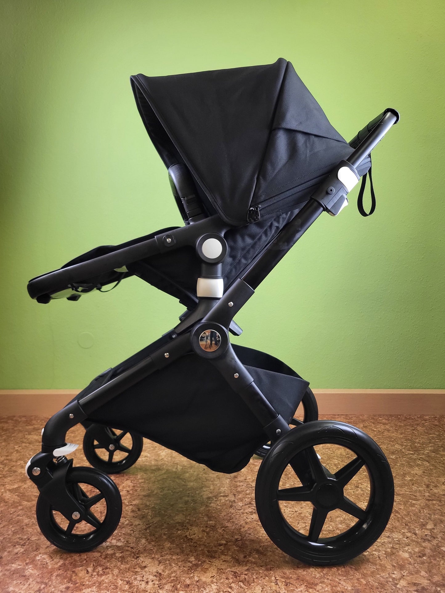 Bugaboo Lynx - All Black Kombikinderwagen (liegewanne Und Sportsitz) - 2023 Schwarz / Sehr Gut Kinderwagen 2