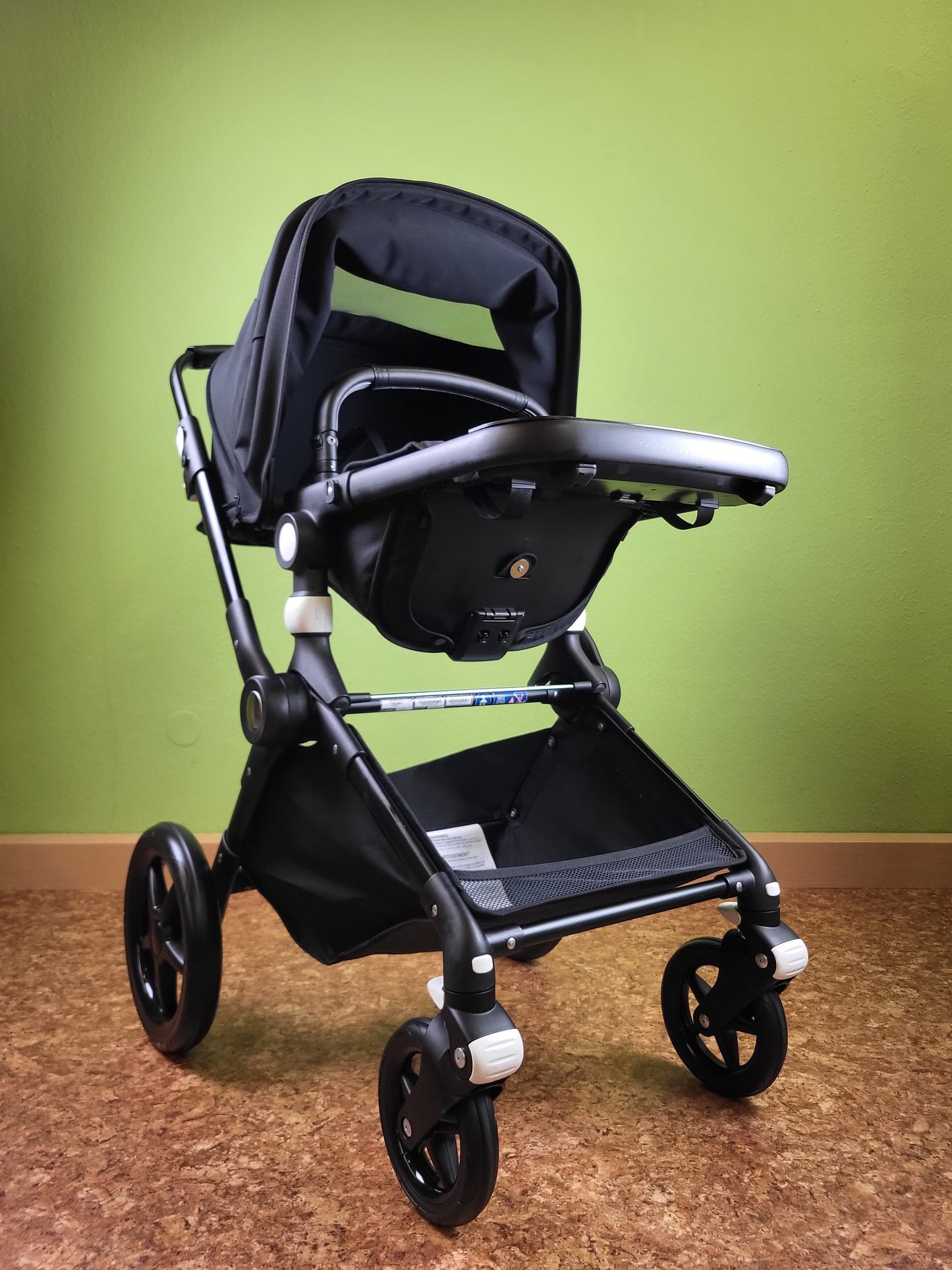 Bugaboo Lynx - All Black Kombikinderwagen (liegewanne Und Sportsitz) - 2023 Schwarz / Sehr Gut Kinderwagen 7