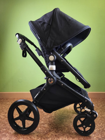 Bugaboo Lynx - All Black Kombikinderwagen (liegewanne Und Sportsitz) - 2023 Schwarz / Sehr Gut Kinderwagen 9