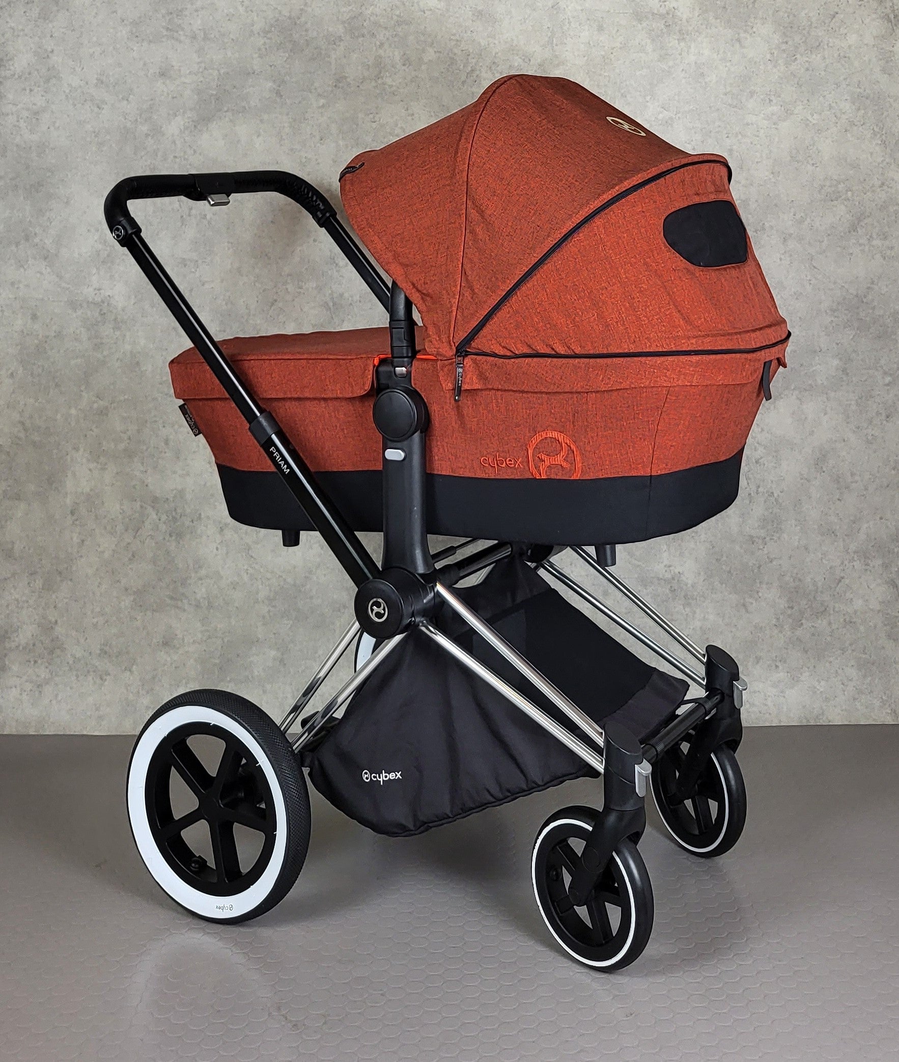 Cybex - Priam Autumn Gold Gestell + Wanne Kinderwagen Gebraucht Einfach Besser! 3