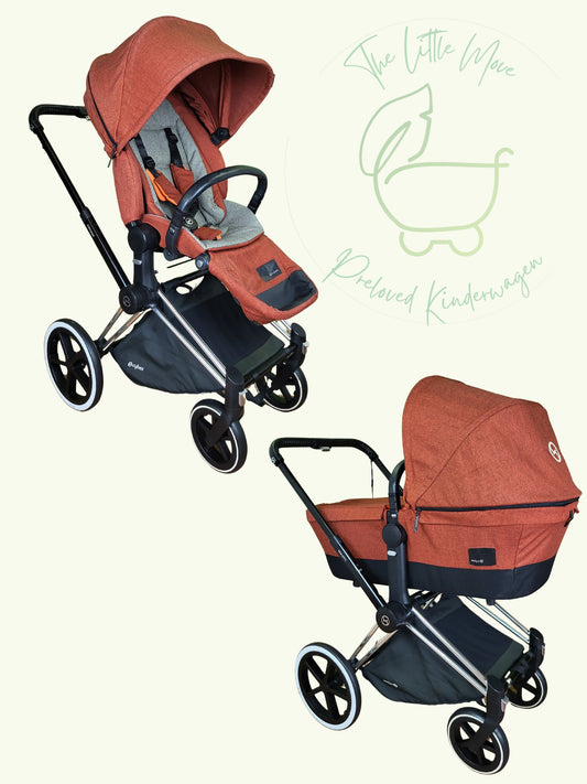 Cybex - Priam Autumn Gold Limited Edition Kombikinderwagen Kinderwagen 1