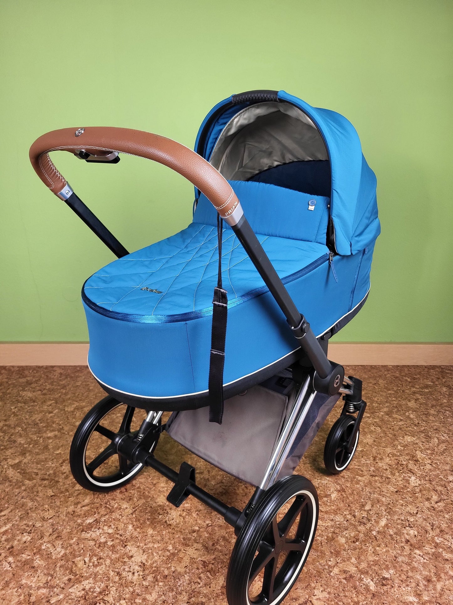 Cybex - Priam Montain Blue Kombikinderwagen Blau / Sehr Gut Kinderwagen 14