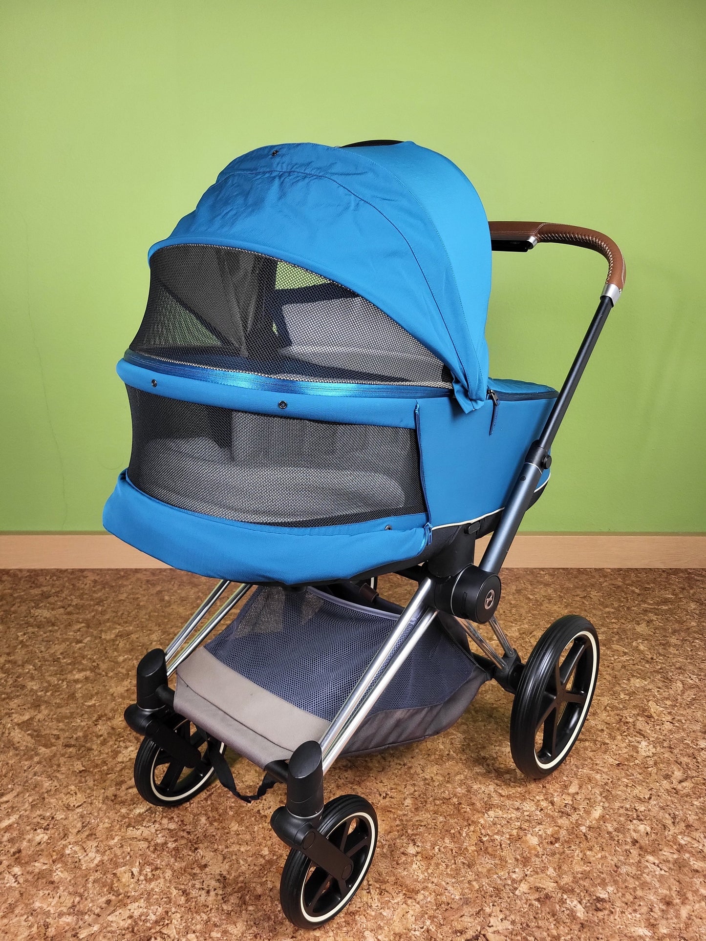 Cybex - Priam Montain Blue Kombikinderwagen Blau / Sehr Gut Kinderwagen 16