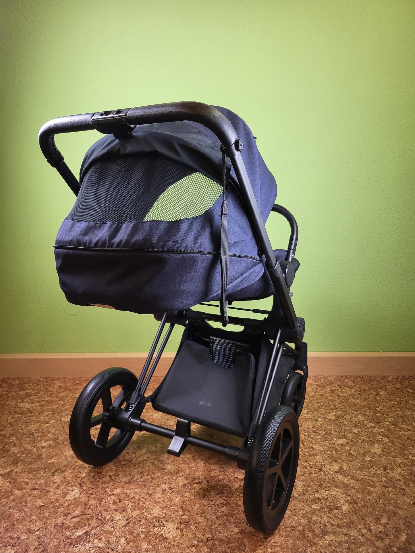 Cybex Priam Stardust Black - Kombikinderwagen Schwarz / Gut Kinderwagen 19