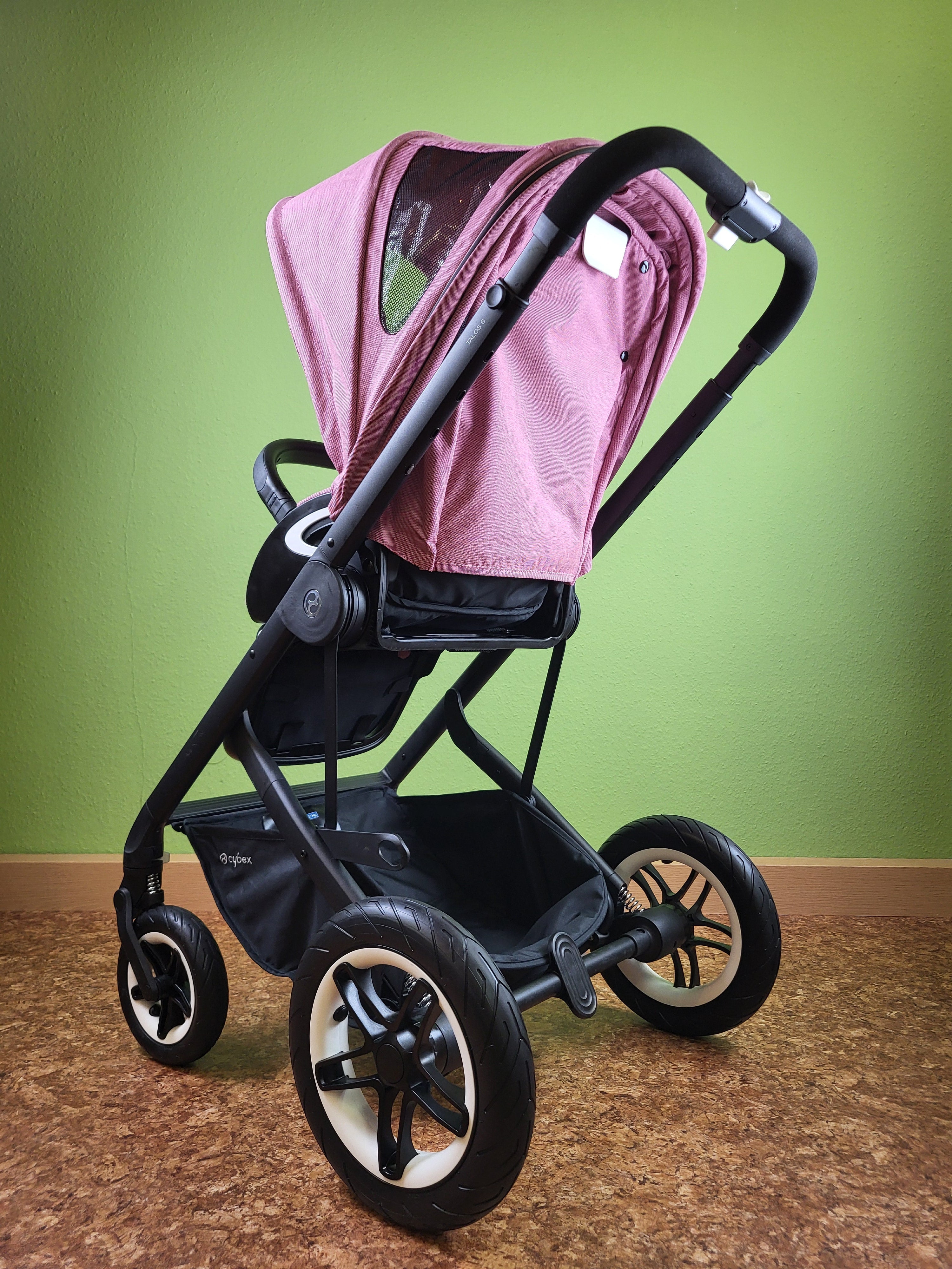 Cybex Talos Lux S Buggy Kinderwagen Magnola mit FuBabdeckung 2024 The Little Move