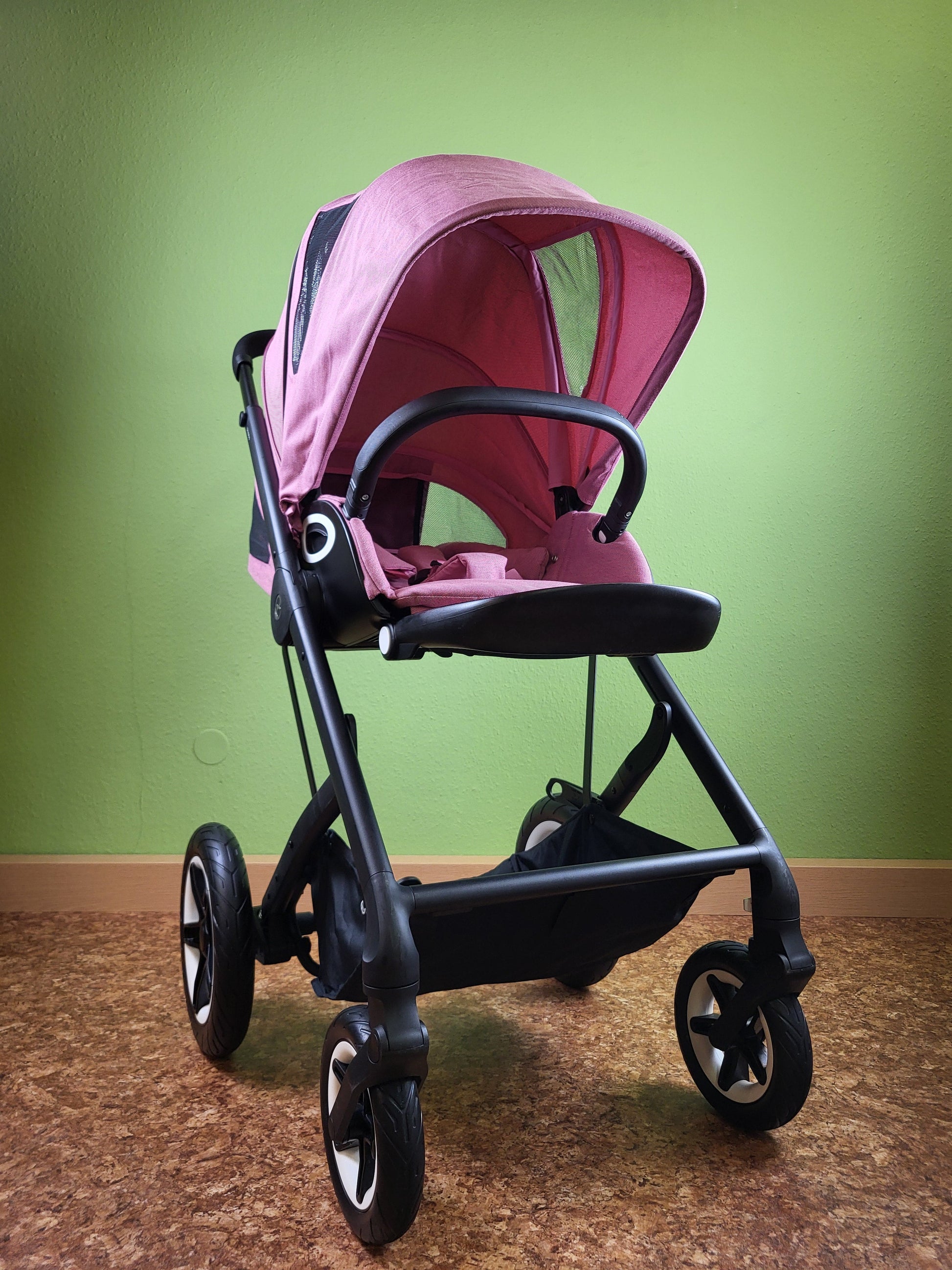 Cybex Talos Lux s - Buggy Kinderwagen Magnola Mit Fußabdeckung - 2024 Rosa / Sehr Gut 4