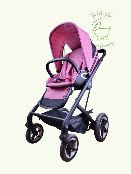 Cybex Talos Lux s - Buggy Kinderwagen Magnola Mit Fußabdeckung - 2024 Rosa / Sehr Gut 1