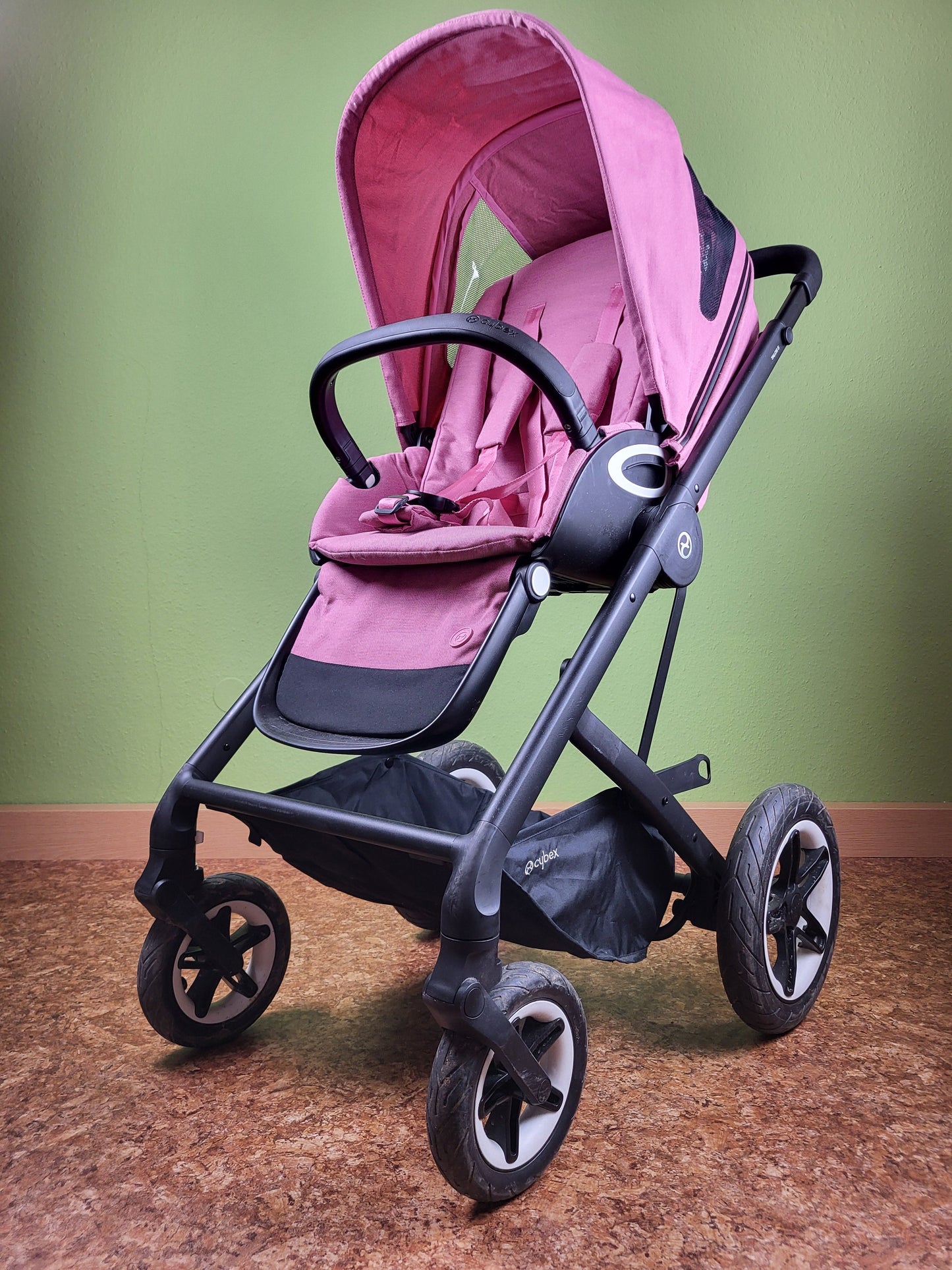 Cybex Talos Lux s - Buggy Kinderwagen Magnola Mit Fußabdeckung - 2024 Rosa / Sehr Gut 2