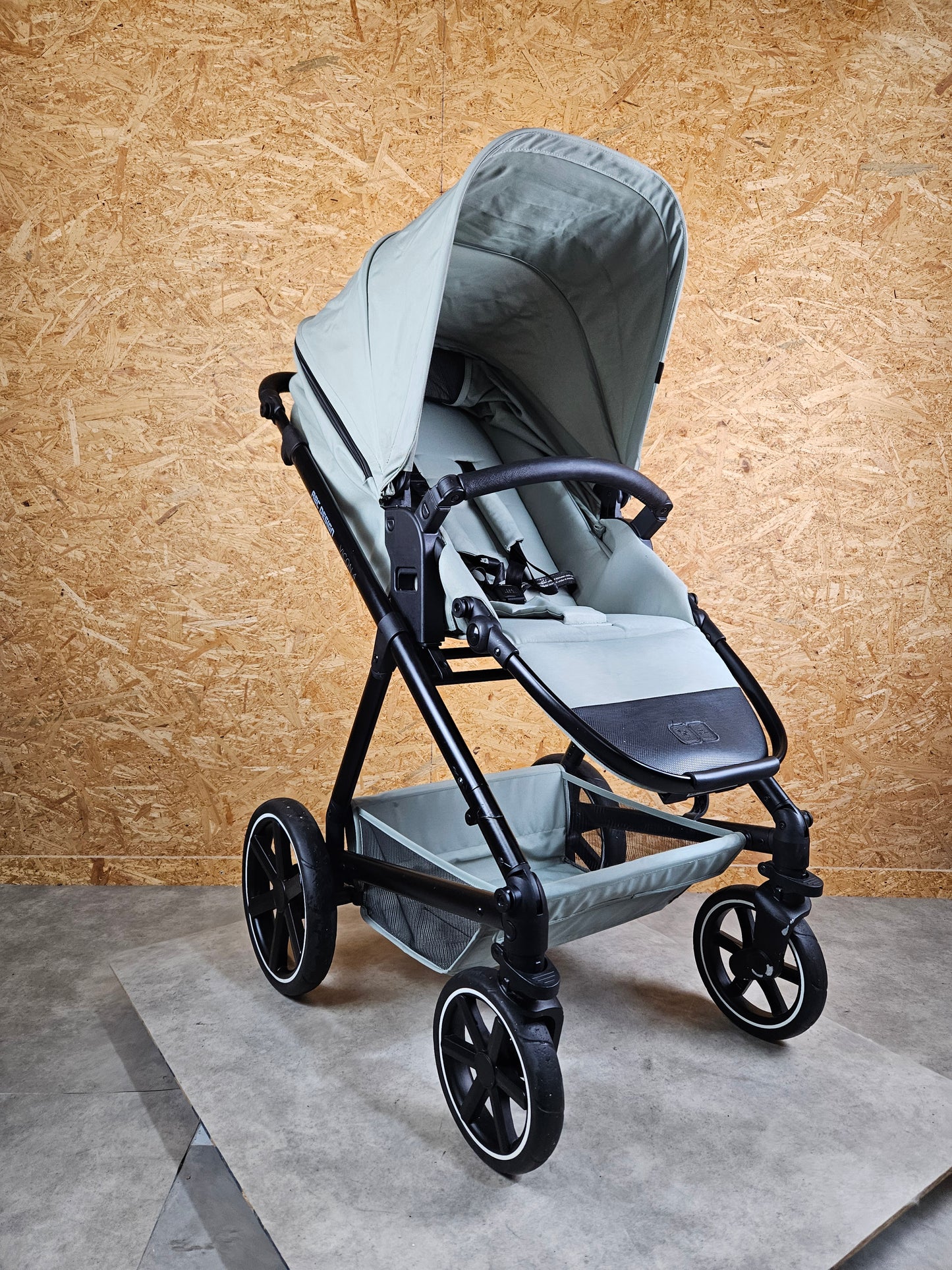 Abc Design - Vicon 4 Kombikinderwagen (sportsitz und Babywanne) - Grün in Gutem Zustand / Gut Kinderwagen 5