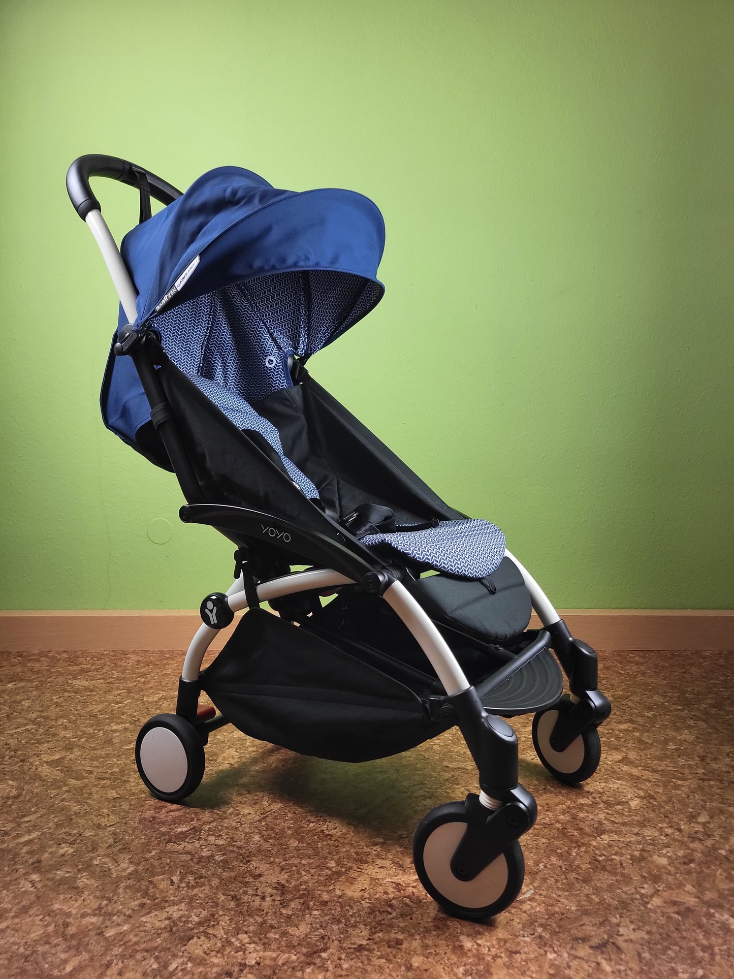 Babyzen Yoyo2 0 + 6 + Black Mit Textilset Air France Blue - Sportsitz Und Neugeborenenaufsatz Kinderwagen 1