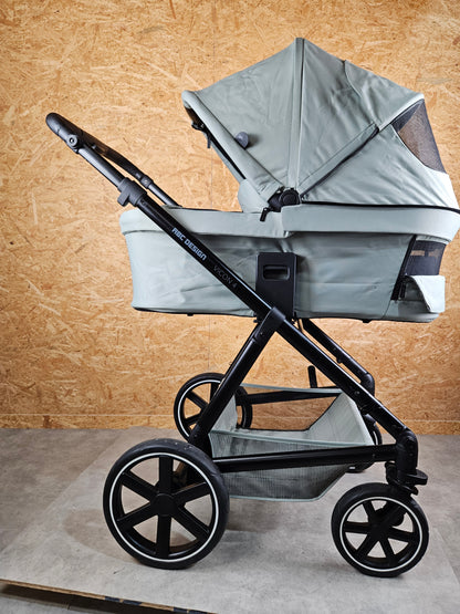 Abc Design - Vicon 4 Kombikinderwagen (sportsitz und Babywanne) - Grün in Gutem Zustand / Gut Kinderwagen 22